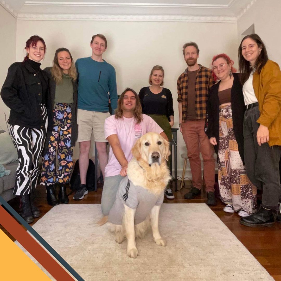 Thank you so much to Kassie and team at @rhythmmusictherapy for having me to present a PD on Saturday! We addressed trauma-informed music therapy, what it’s like to work in mental health as a music therapist as well as some handy counselling skills 🙌🏻 Also chuffed of course to have Monte with us too 🐕