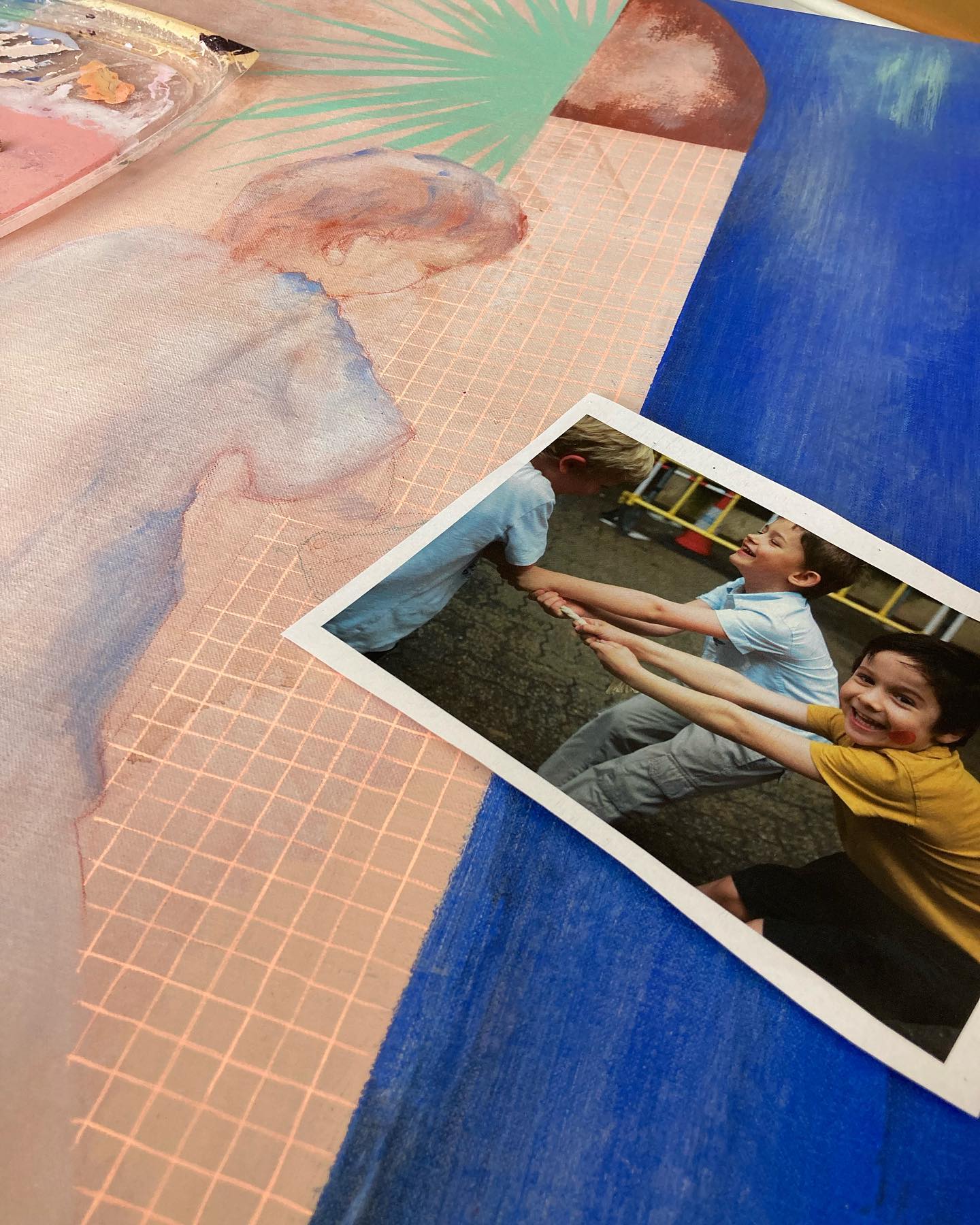 Painting past, present & futur in the same time