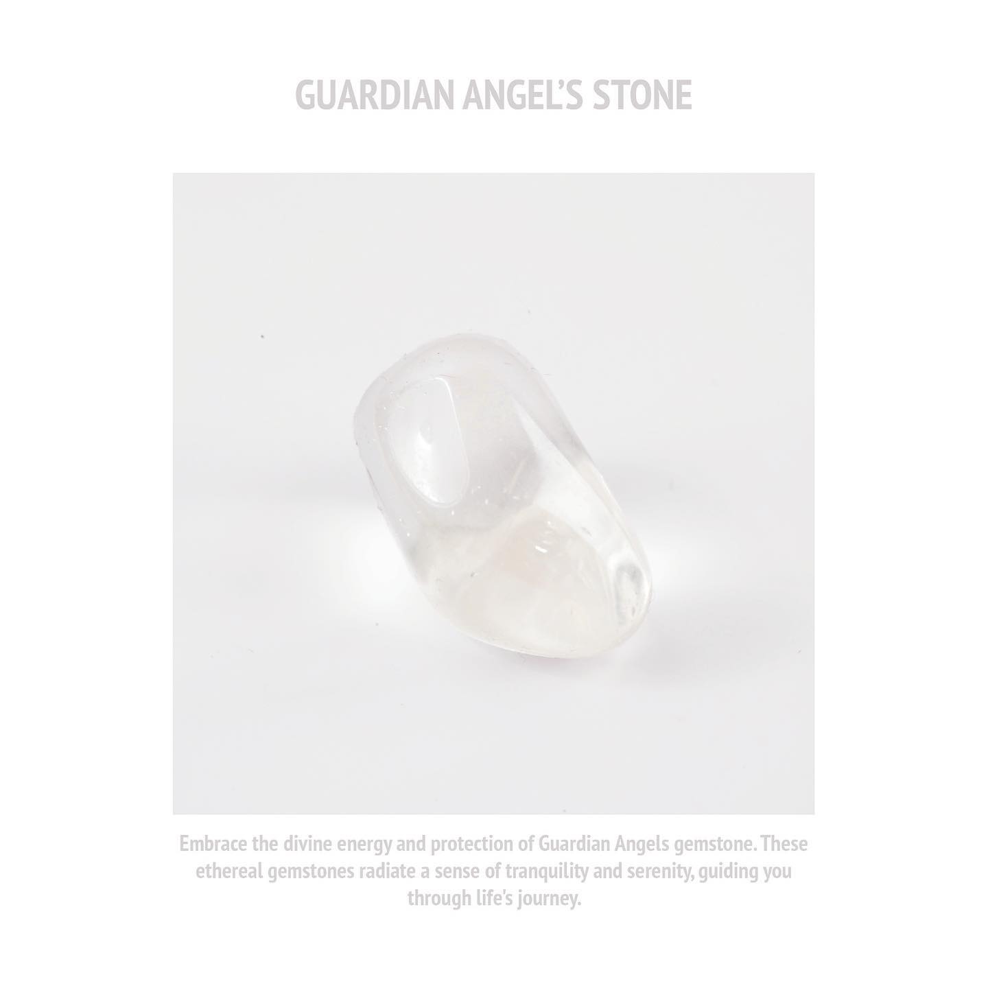 Embrace the divine energy and protection of Guardian Angels gemstone. These ethereal gemstones radiate a sense of tranquility and serenity, guiding you through life's journey. 💫✨ #GuardianAngels #GemstoneLove #DivineProtection #CrystalHealing #SpiritualAwakening #CrystalEnergy #SerenityStones #AngelicVibes #InnerGuidance #PositiveVibesOnly #CrystalWisdom #SpiritualJourney"