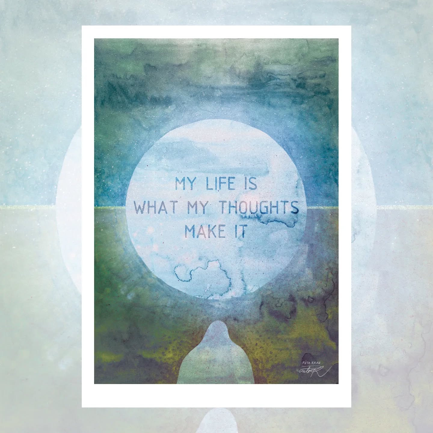 Poster No.2 - "My life is what my thoughts make it"
Mixed traditional and digital media, A2 size;
_____
New 'Poster' series in collaboration with @whatdopeopledonow
The project illustrates important stoic thoughts to bring personal contentment and happiness 😌
#poster #posterdesign #watercolourillustration #watercolorposter #watercolor #illustrator #mentalhealth #wellbeing #stoicism #wallart #wallartprint #stoic #stoicquotes #stoicphilosophy #editorialillustration #editorial