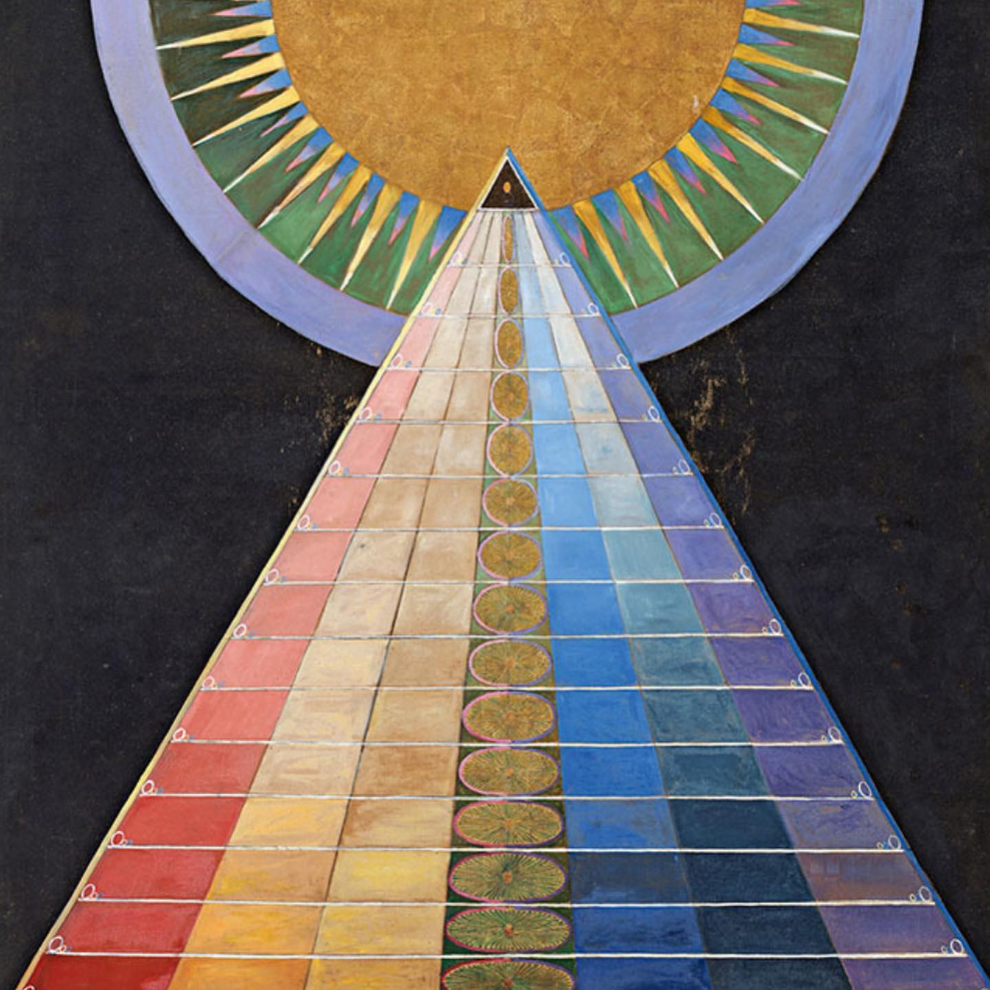 🌟I have just finished reading the remarkable new biography of the visionary and revolutionary Swedish artist Hilma af Klint by @spiraltemple Julia Vos, published by Chicago University Press. Voss accessed decades of Hilma's notebooks and correspondences to put forward a chronological history of Hilma's work. Born in 1862, Hilma was a spiritualist, artist, and scientist of the extraordinary who emerged at the vanguard of 20th-century abstractionism. She was a woman who understood her art was for the future. In her final bequest, she asked for her oeuvre not to be shown until 20 years after her death. In 2018/2019, the @guggenheim Museum in NYC did an extensive exhibition of Auf Klint's work which over 500,000 visitors attended. Voss is a precise historian who places af Klimt within the significant conversations of Theosophy and Anthroposophy, quantum physics, and microbiology that were emergent in the early 20th century. Hilma was a quiet lesbian who felt the human soul was beyond gender. A state expressed as Hieros gamos, the union of the inner male and female, a philosophy revealed in the Tantric, Taoist, and Western Alchemical traditions. So grateful to @mollybirkholm for sending me this beautiful book and being such a champion for Hilma at Klimt.
#hilmaafklint #womenartists #visionarywomen #guggenheim #juliavos #sacredfeminine #femininepower