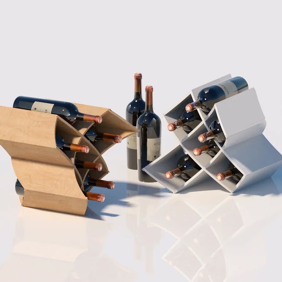 Evaluating the 6-bottle wine holder: featuring a sleek, curvaceous and twisting design, effortlessly portable, and perfectly sized for any location.
#design #art #furniture #furnituredesigner #melbournearchitects #interiordesigners #organicarchitecture #organicforms #architecturedesign #melbournearchitect #architecturestudent #interiordesign #parametricdesign #parametricarchitecture #parametric #parametricfurniture #wood #plywood #plywoodchair #plywoodfurniture #woodfurniture #melbourne #melbournearchitectureanddesign #architecture #wooddetails #cncmachining #furnituremaker #furnituredesigner