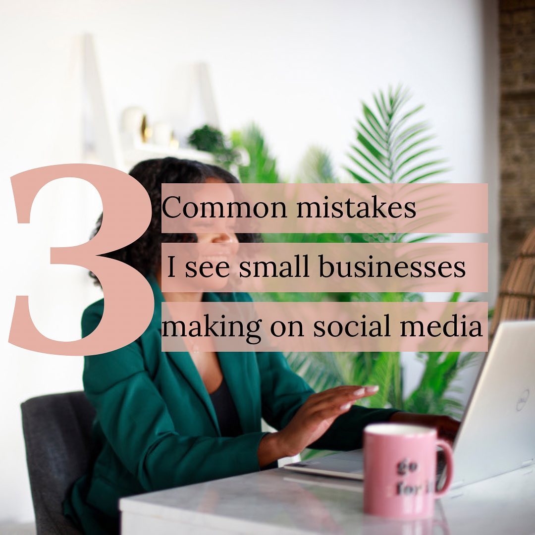 We all know the importance of social media for small businesses, but did you also know that three common mistakes can cost you big time? Let me tell ya - I'm spilling the tea on what NOT to do when it comes to increasing your biz' online presence.