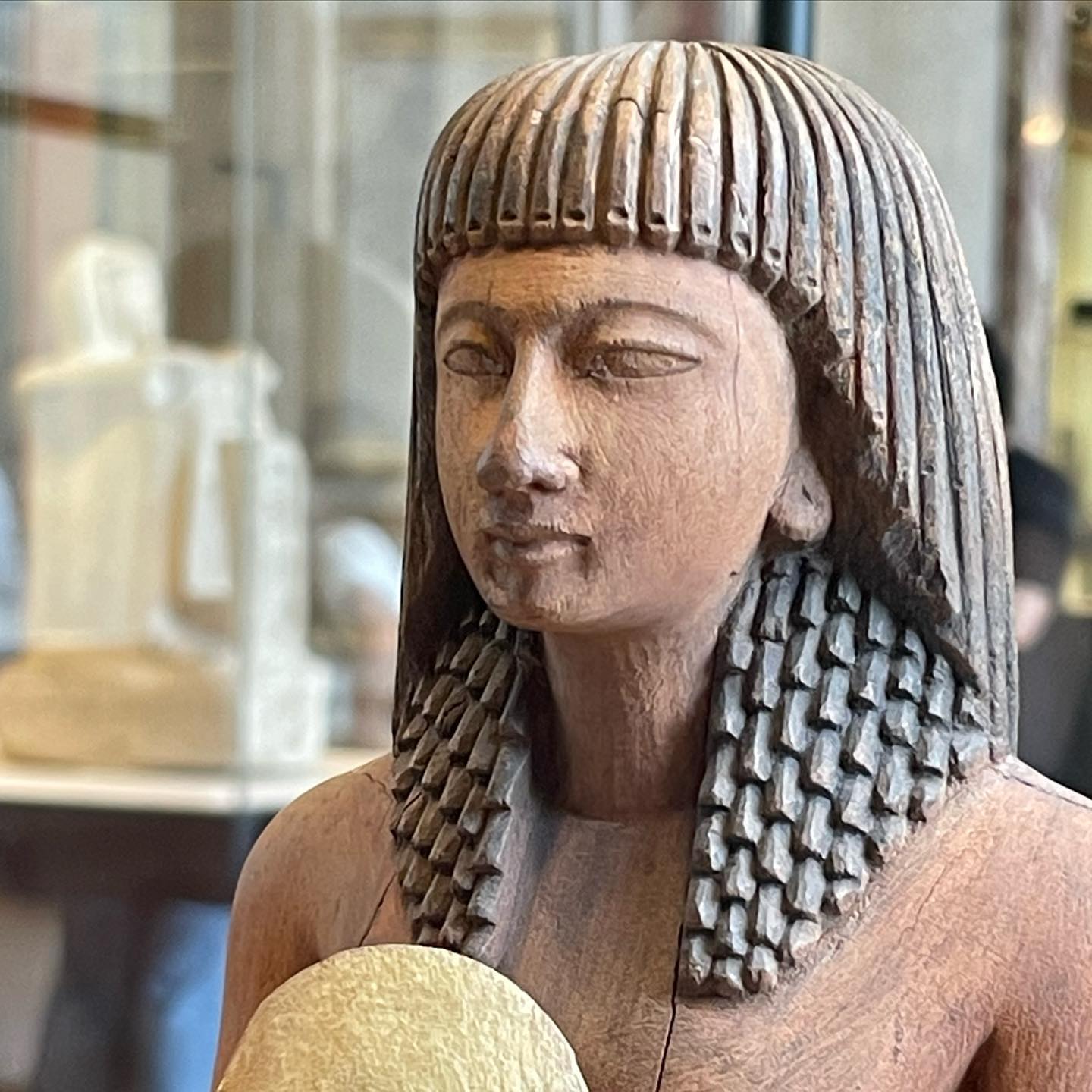 Paying a visit to my pals at the Louvre.