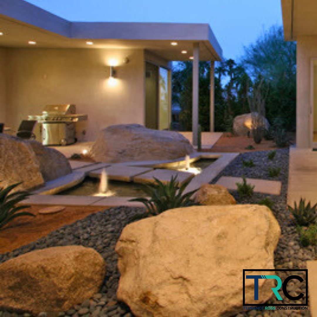 What do you do when you’re between a rock and a hard place…. Build around it!
Instead of removing nature to fit our project we incorporated in the design. Natural existing elements can elevate your home experience.
#palmdesert #palmdesertlife #desertbuildings #naturebuilding #architecture #generalcontractor #dreamhome #homemakeover #homerenovation
