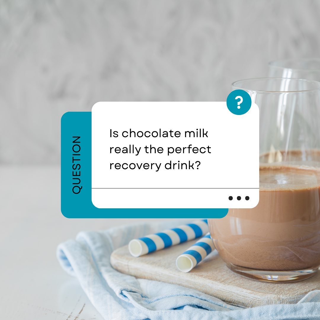 You’ve likely heard of the recommendation 3:1 or 4:1 carb to protein ratio for recovery and there may be some truth to that for a lot athletes.
But the most important thing for recovery is getting enough protein (20-40 grams) within 30-60 minutes along with carbs. The exact amount of carbs needed to recover will depend on your body size and the run/workout you just completed, but the biggest take home is to get BOTH because they work together to repair and build muscle and replenish glycogen stores so you’re ready for the next run.
Chocolate milk is really great because it contains protein, carbs, and even a good amount of sodium which can help with rehydrating after the run. However, drinking one chocolate milk isn’t going to cover your full recovery. It’s a perfect option to grab when you don’t have time for more, but make sure you’re continuing to replenish glycogen in the hours after the run.
One other thing to keep in mind - most chocolate milk won’t have enough protein to stimulate muscle protein synthesis, so consider a bigger serving or adding a protein source to it.
Options like Fairlife can be great because of its higher protein content, but it’s also lower in carbs, so you’ll need to be sure you’re getting those in addition to it if you prefer Fairlife.
What’s your favorite recovery drink? Are you a chocolate milk drinker?