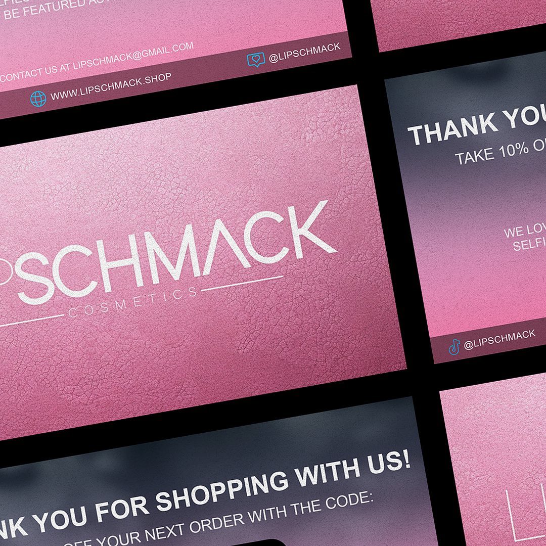 Part 4 of the rebranding of @lipschmack 👄 Thank-You Cards
Thank you cards are great to include in product packaging because they show customer appreciation, create a personal touch, and foster a positive brand image, encouraging customer loyalty and word-of-mouth referrals.
Ready to elevate your branding? Contact me today by submitting an inquiry at www.sxmplycasco.com (link in bio).
#socialmedia #designer #marketing #identity #photoshop #logodesigner #illustration #typography #creative #advertising #branding #brandidentity #branddesigner #brand #dmvgraphicdesigner #sxmplycasco #onlinemarketing #digitalmarketing #marketing101 #contentmarketing #digitalagency #marketingstrategy #brandingdesign #sxmplycasco #socialmediastrategy #socialmediaagency #findmydesign