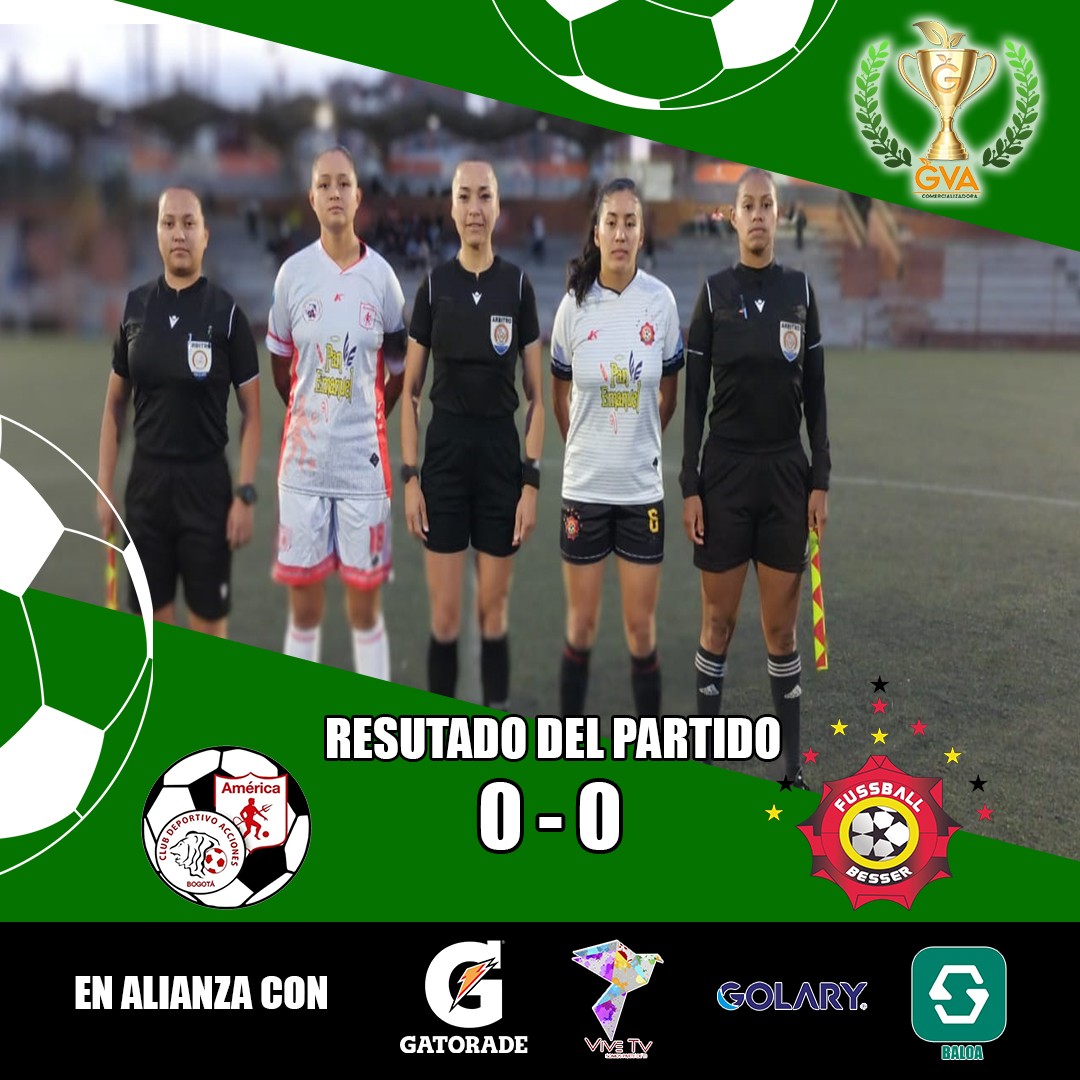 Final del primer encuentro del dia de hoy😊 reñido el partido por lo tanto se van con empate y ambos equipos suman un punto...
@panemanuelbogota @deportescompensar @balonesgolary @vivetvcolombia @gatoradecolombia
#juntoshacemosunmundomejor #futbolfemenino #futbol #femenino