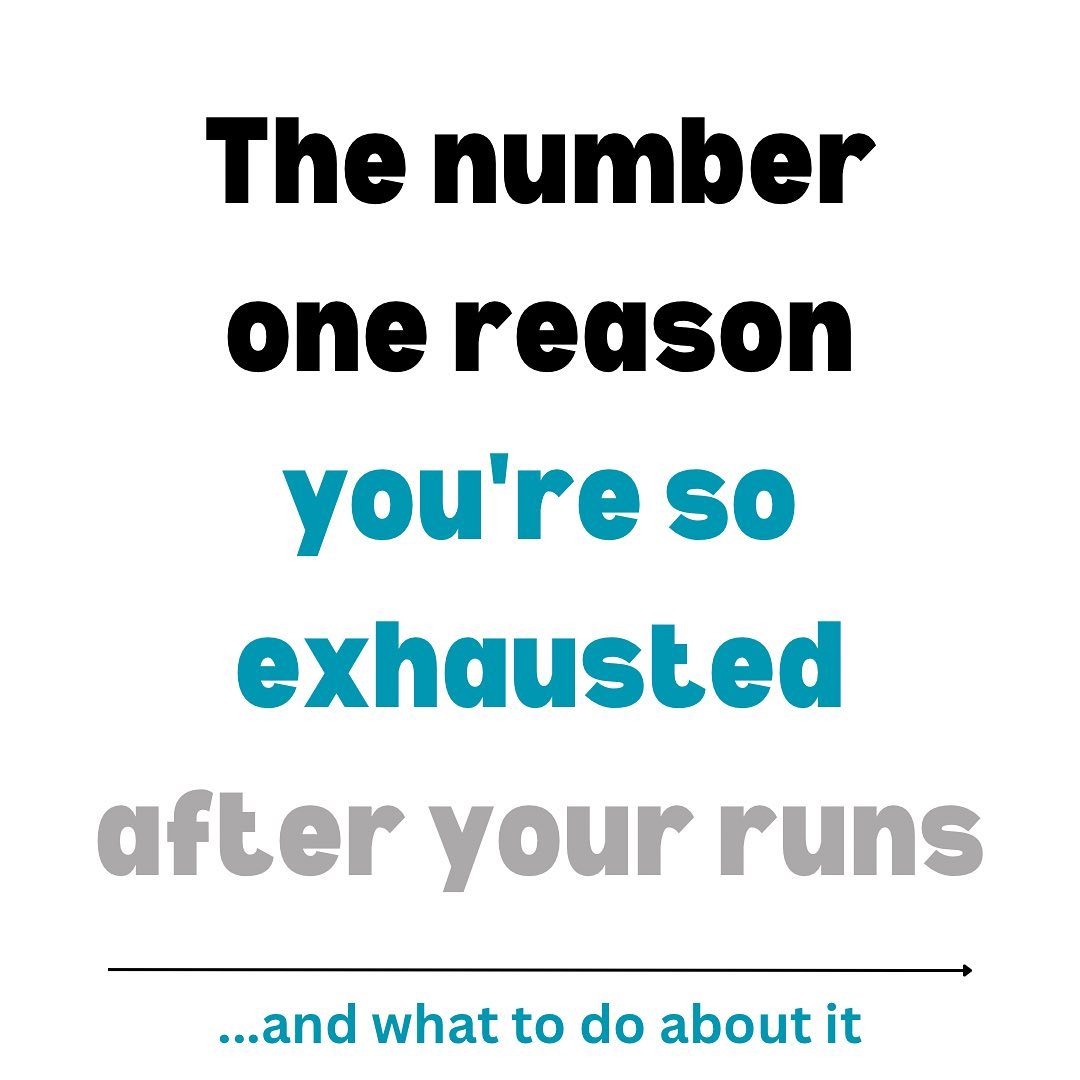 The most common complaint I see come through on new client intake forms is:
😴 low energy 💤
It’s SO common for runners to feel exhausted from higher mileage and keeping up with everything else in life… kids, housework, full time jobs, school, all the things.
But it doesn’t have to be that way.
Low energy levels are not “just part of training”.
The truth is: most runners just aren’t eating enough.
If you’re getting your runs in but then dragging through the rest day…feeling like the slightest inconvenience is going to send you over the edge 🫠
It’s time for a change. It’s time to:
🤩Learn how to feel your best on your runs and in your day to day life
…without tracking macros or calories.
…while regularly incorporating foods you’ve been trying to avoid like pizza, pop tarts, ice cream, you name it.
You’ll unlock your true running potential with my realistic and sustainable approach to nutrition 😮💨🏃♀️🔥
When you start fueling your body properly, you will immediately feel the difference in how you perform on your next run, recover afterwards, and feel the rest of the day.
So let’s do this! DM me “I’M READY” and I’ll reach out to chat about how we can work together 🫶