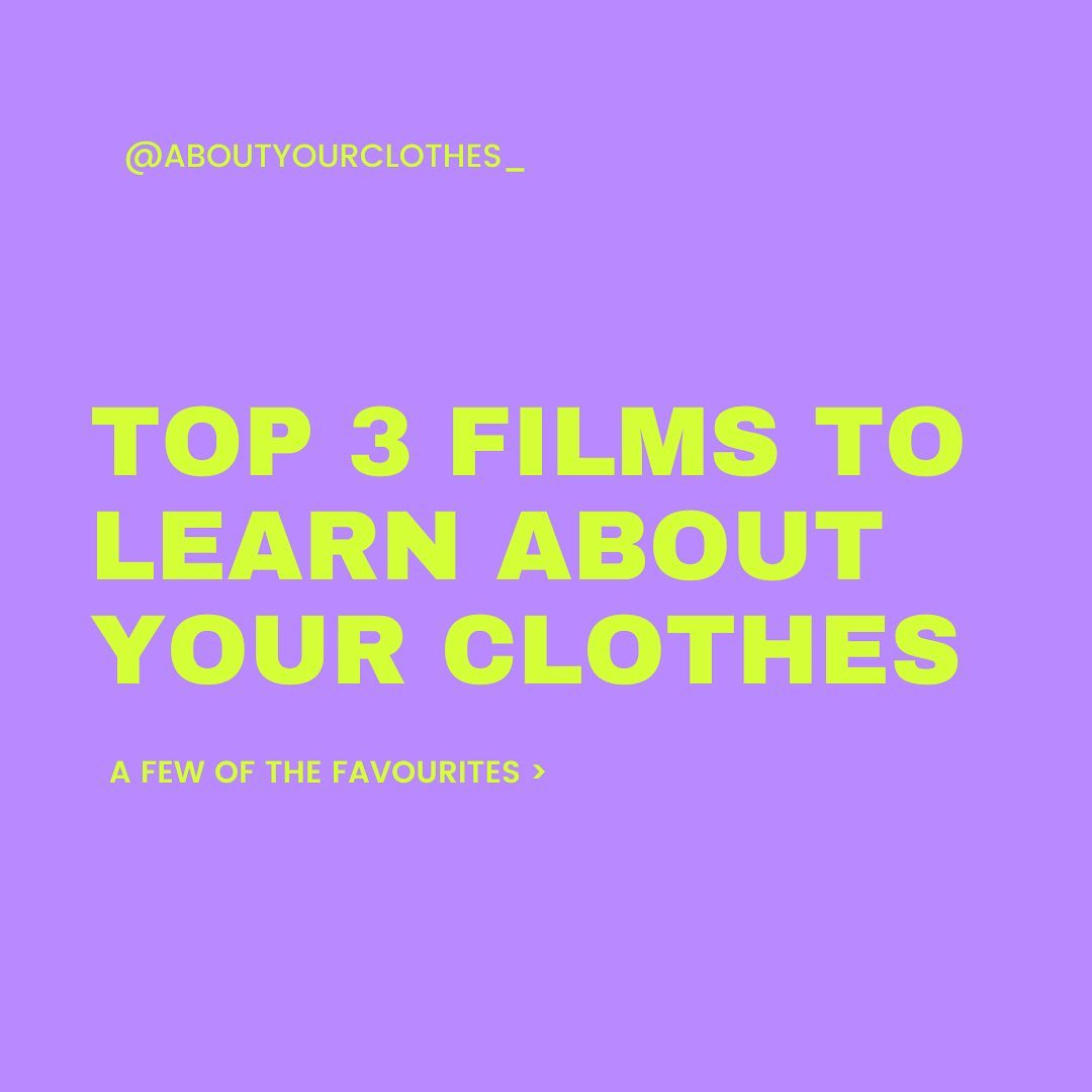 My top 3 recommendations of films to watch to learn about your clothes (and the fashion industry!) 🎥 Have you watched any of these? Which is your favourite? ♥️
#FashionDocClassics #StyleDocumentaries #FashionInsight #FashionHistory #DocumentaryFashion #FashionEducation #FashionInspiration #FashionEvolution #FashionCulture #FashionExploration #FashionKnowledge #FashionJourney #FashionRevealed #FashionCinema #FashionLearnings #FashionStudent #FashionDesign #FashionEducation #FashionStudy #AboutYourClothes