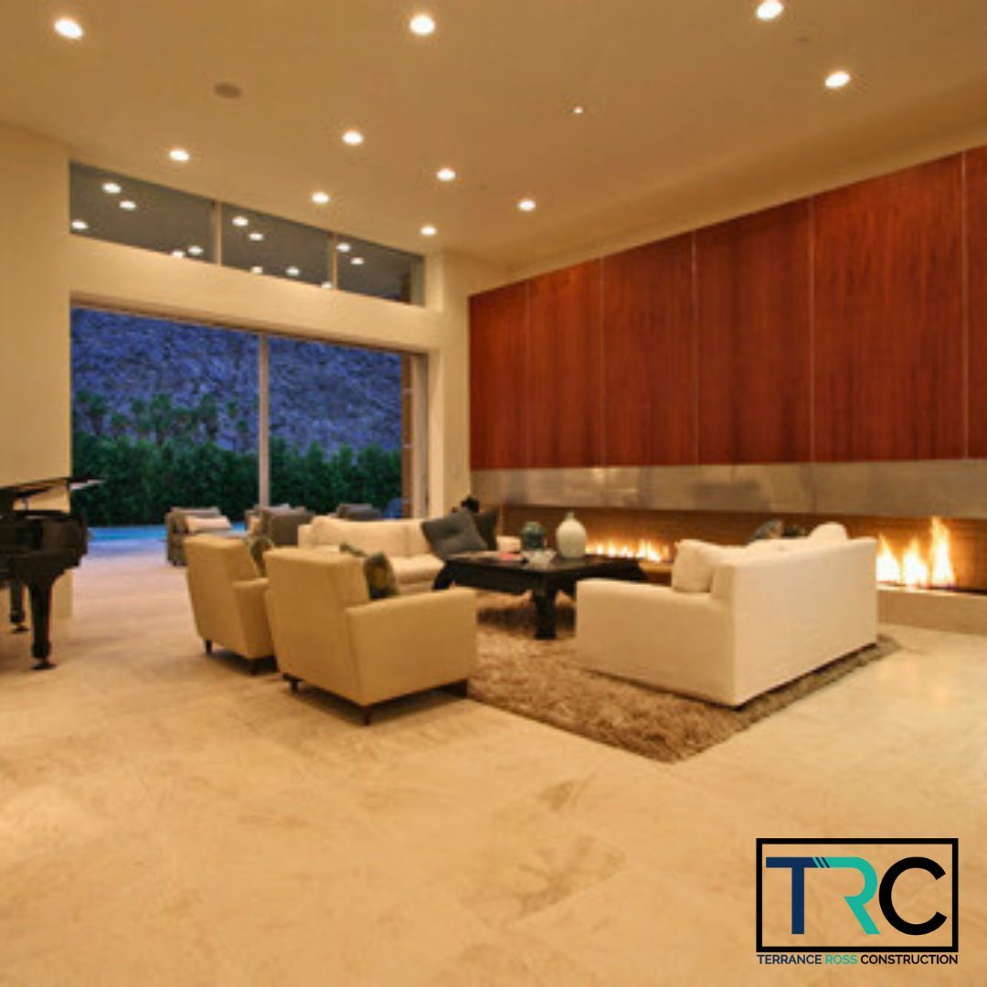 Enjoy a living room space where natural light dances upon the polished marble floors and panoramic windows offer breathtaking views of lush landscapes. You can let your fireplace be the work of art when TRC remodels your dream home.
.
.
.
.
#DesertLuxuryLiving #PalmSpringsRenovation
#ElevateYourSpace #coachellavalley #homerennovation #elevateyourspace #generalcontractor #DesertOasis #renovation #palmdesertlife