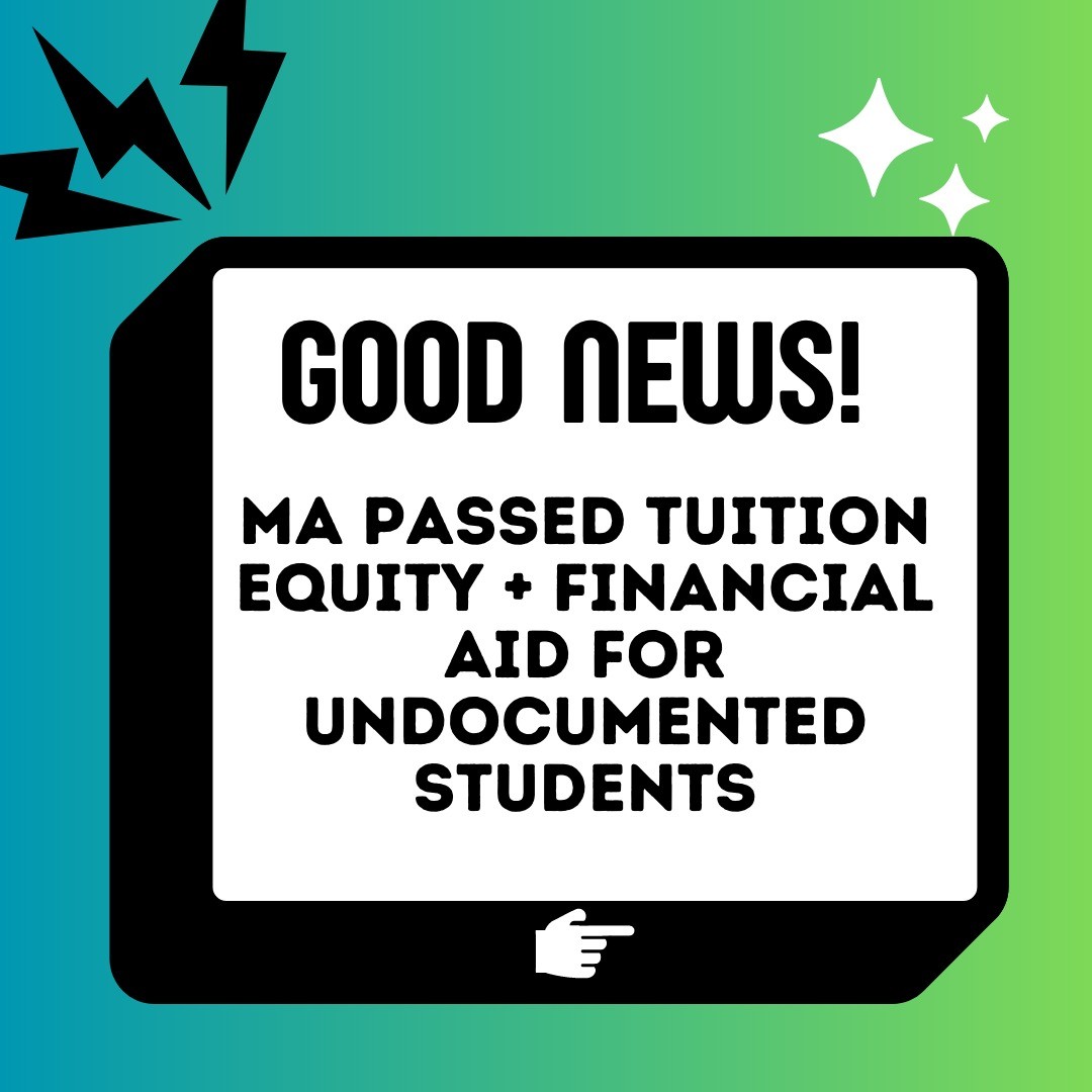 It's official 🎉 Massachusetts becomes the 24th state in the country to offer in-state tuition + state financial aid to MA high school graduates regardless of immigration status. This will immediately open the door to college for 3,000 students in the class of 2024. This change is long overdue, but it’s going to make a big difference in students’ lives so that’s a reason to celebrate!
Thank you to Governor Healey and the MA legislature for doing the right thing, to the MA College Presidents, the Presidents Alliance on Higher Education and Immigration, @thedream_us for your advocacy in this budget cycle. And thank you to the undocumented student organizers @caironotkairo @batatinha_linda @la_maarrrr @pkdeoliv @luisg1120 and so many others who worked for so many years to make this policy change a reality.
More info to come on what this means and what you can do if this benefits you. #tuitionequity #equityineducation #collegeaccess #dacadreamers