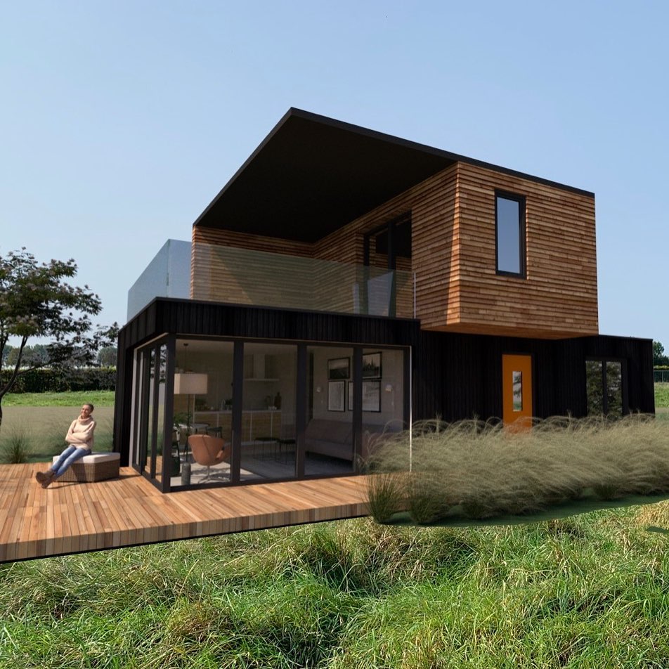 We hebben altijd leuke projecten! 😊
Dit betreft een duurzame woning voor 2 personen. Max 80 m2.
We wachten nog op een goedkeuring van de gemeente en dan kunnen we hopelijk snel door.
Plan aangevraagd voor 4 woningen. 🏚️🏚️🏚️🏚️
#duurzaambouwen #toekomstgericht #starters #schakelbaar #huisjeboompjebeestje #gemeentesluis #cadzand #bouwen #architectuur #sleutelklaar