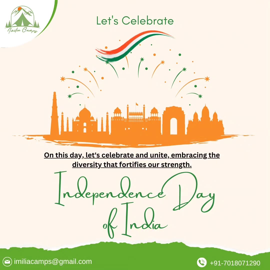 Celebrating the freedom to dream, to achieve, and to be the best version of ourselves.
Remembering the heroes who fought for our freedom.
Happy Independence Day ❤️
#independenceday #imiliacamp