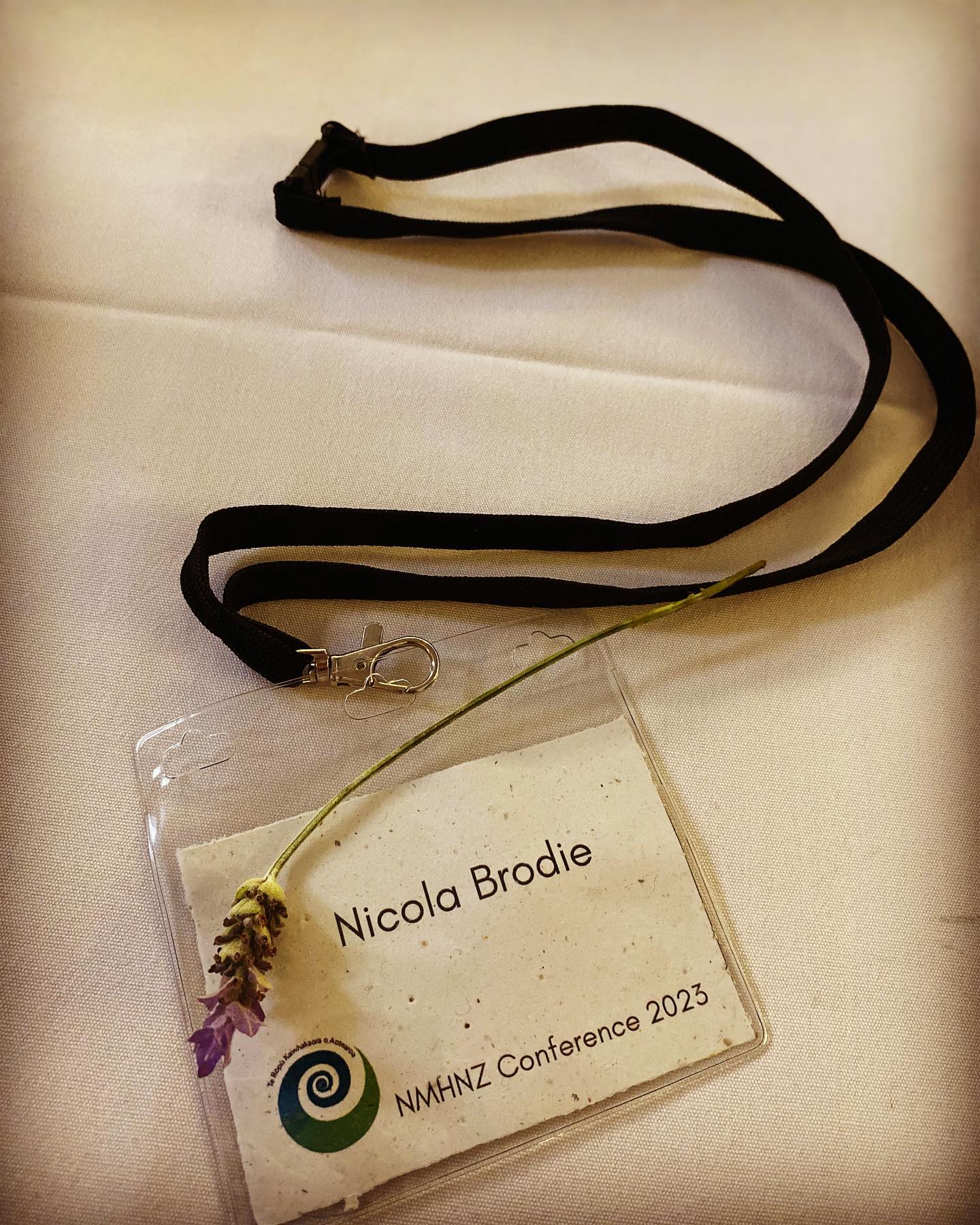 Having a great time at the @natmedherbnz conference this weekend. 💚🌸