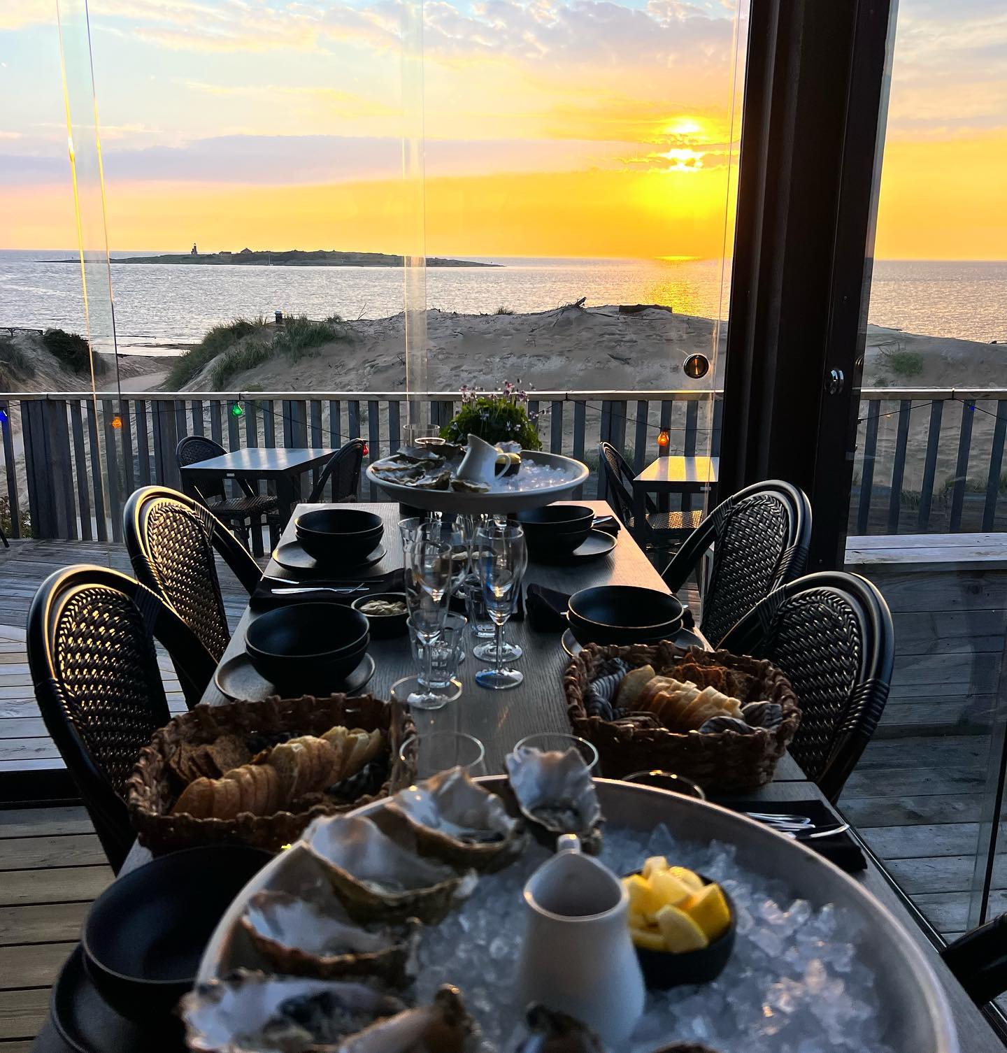 Kvällens middag på Tylösand🦞