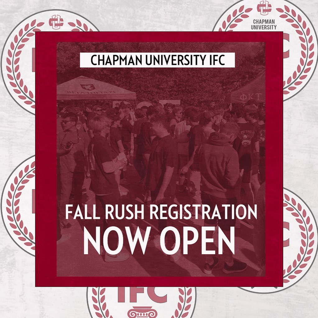 Fall Rush Registration is now open! Register at the link in our bio!