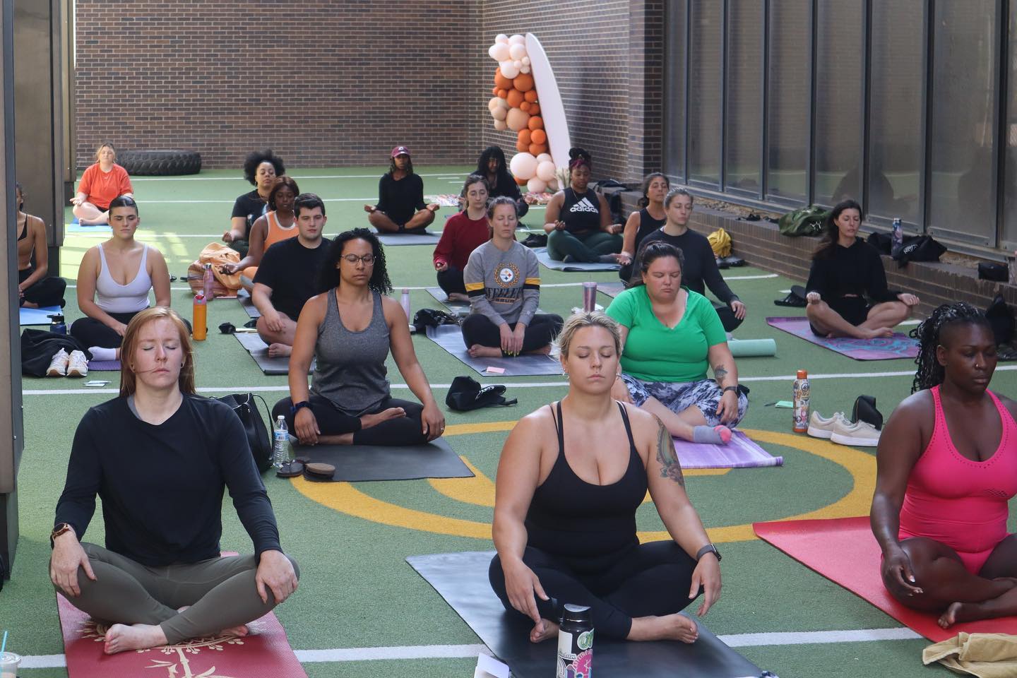 Thank you everyone who attended and helped with our first Yoga Day! This event sold out and I’m so grateful that you all came!
We appreciate your support 💖
📸: @miarashawnmarshall
Special thanks to:
@landl_cakepops
@unionfitnesspgh
@sweetlittleeats
@basicallynita
@miarashawnmarshall
@frominezwithlove
@atmosphericcrybaby
Couldn’t have done this without you all💖✨