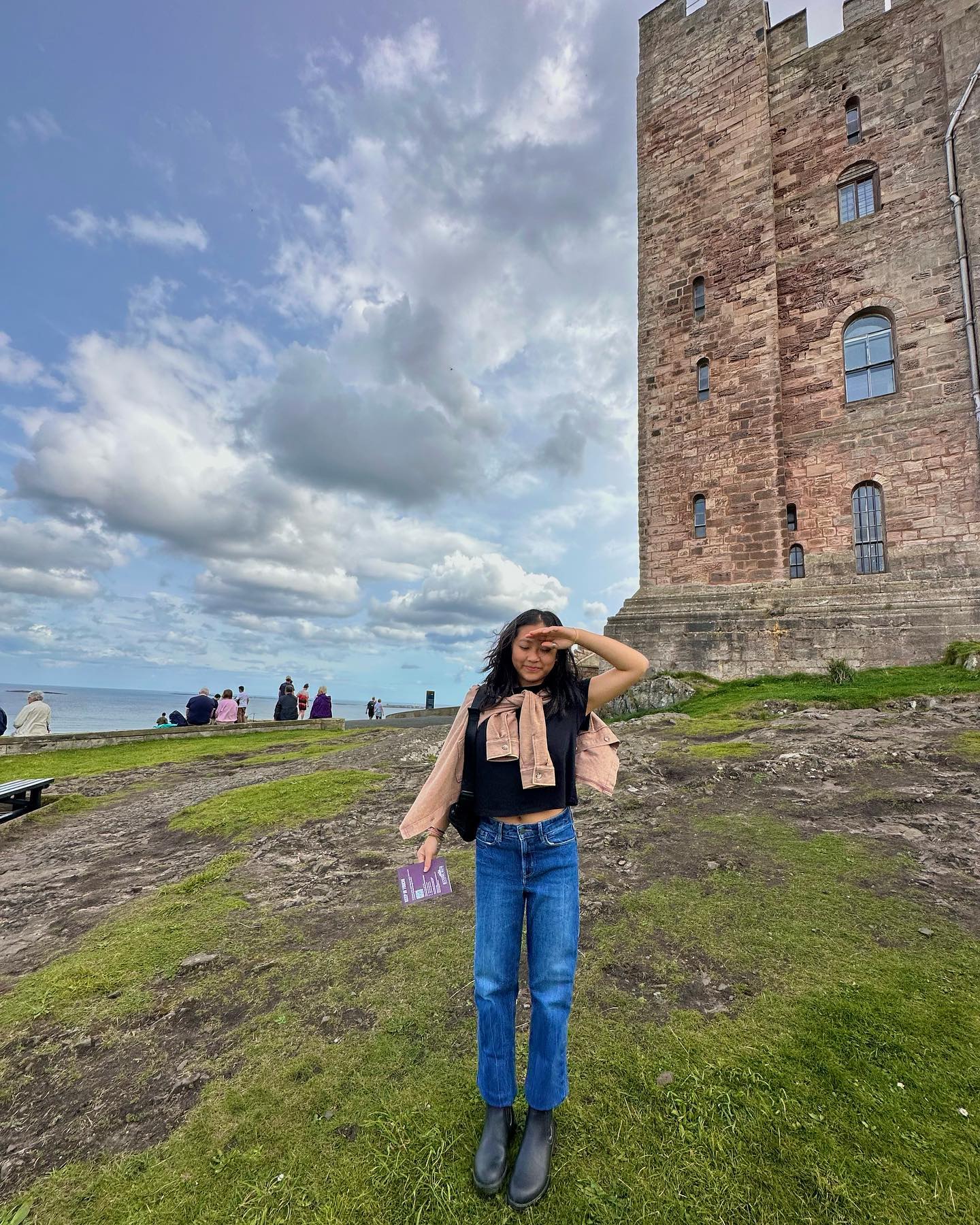 Cool castles and views that blew me away!! and the wind I suppose…