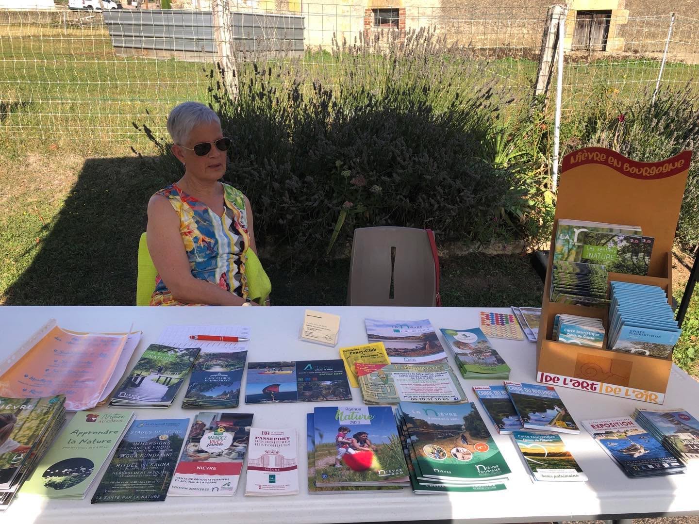 La ville à joie à St Firmin ! Votre office Coeur de Nievre est présent !