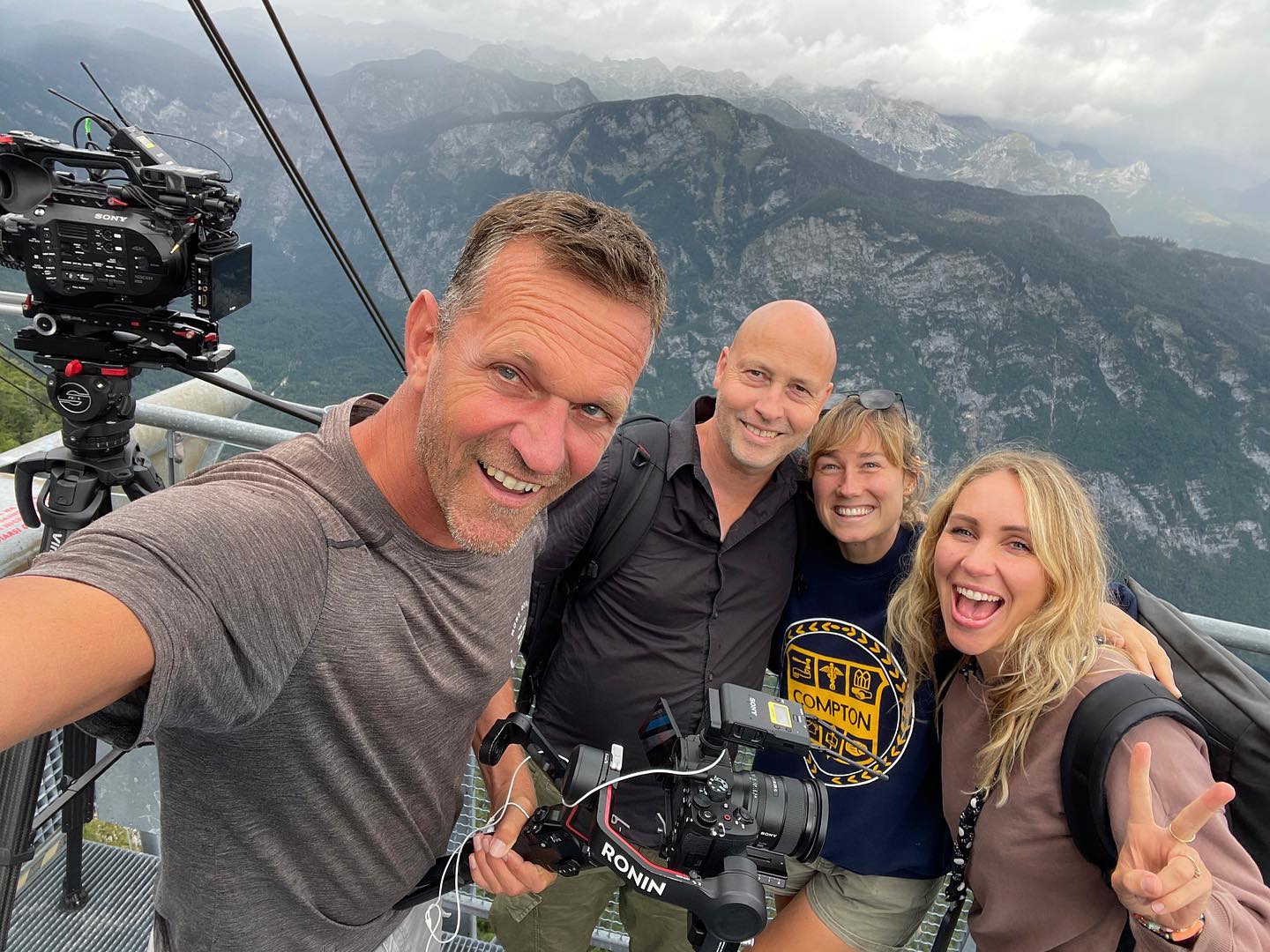 Opnames voor de nieuwe serie CAMPINGtijd in Slovenië #rtl4 #campingtijd #slovenia