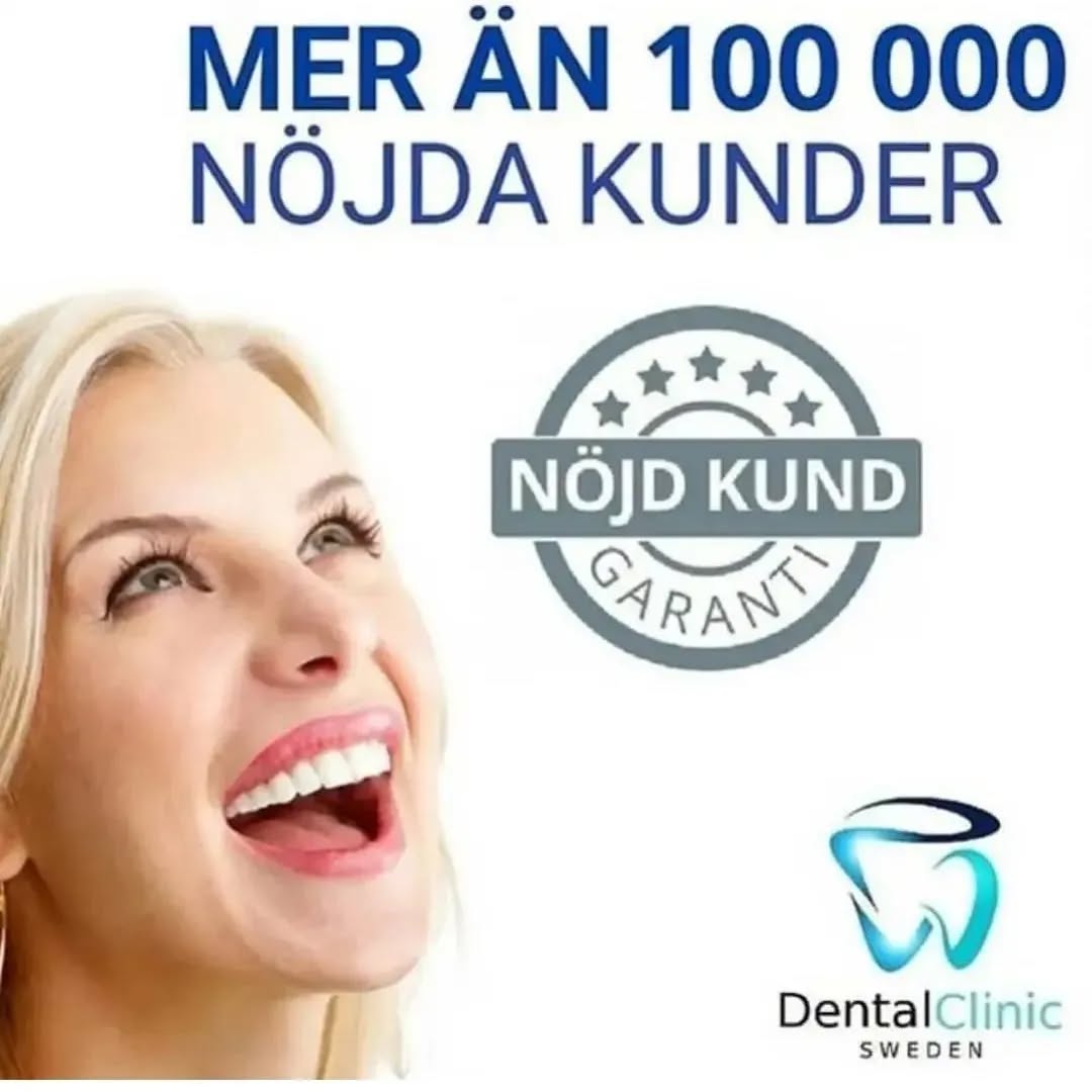 Dental Clinic SWEDEN har sedan 2015 utbildat inom plasmablekning med marknadens bästa CE-certifierade produkter som ger upp till 14 nyanser vitare resultat! Vilket vi är ensamma om i hela Norden. Hos oss har det gått över 100 elever som utbildat sig och jobbar idag med våra produkter. 
Tillsammans strävar vi efter 100% NÖJDA KUNDER och därför jobbar vi med NÖJD KUND GARANTI. 
Varmt välkommen till oss i kliniken för ett vitare leende ❤ 
 #tandblekningstockholm #TandblekningStockholm #stockholm #liljeholmen #KlinikTandblekning #TandblekningGöteborg #TandblekningUppsala #TandblekningUtbildning #fillers #fillersstockholm #fillersgöteborg #fillersmalmö #TandblekningsUtbildning