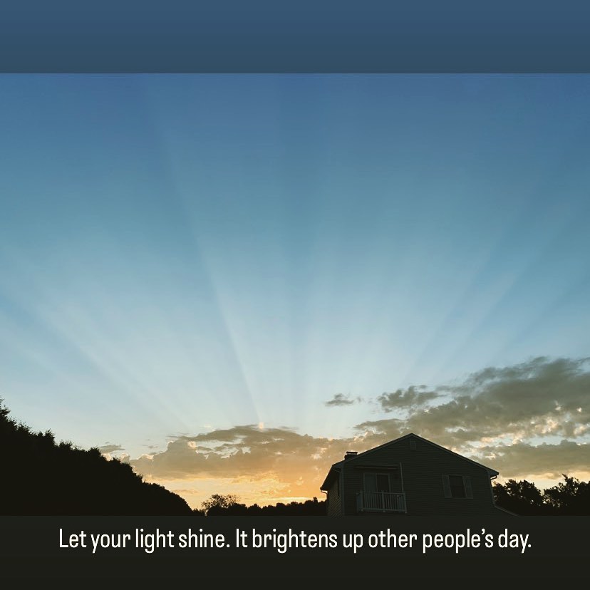 Shine today and always
