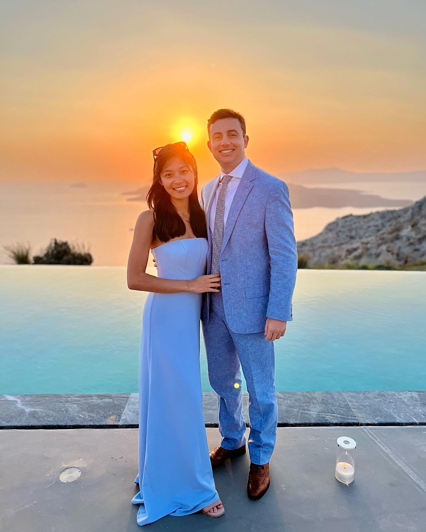 Cheers to the Hogans! 🥂✨
grateful to experience the most beautiful evening in Santorini, celebrating Michael & Amie’s love 🩵