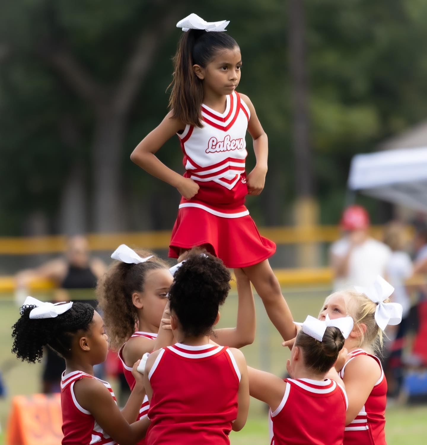 Victory for The Mayslanding Lakers as Laker Cheerleader, Emma, shouts the victory cheer!
#cheer #mayslanding #football #76cinema