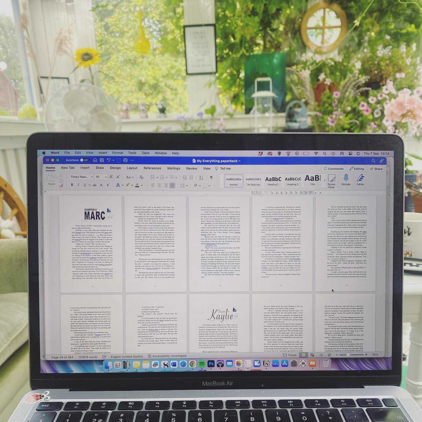 I swear, formatting the paperback is just as difficult EVERY time! Why can’t I ever learn? 🤣
If all goes well, the paperback should be available soon!! 🤩
#authorlife #authorpreneur #authorproblems #indieauthor #indieauthorsunited #bookish #bookformatting #writingabook #writinganovel #writerproblems