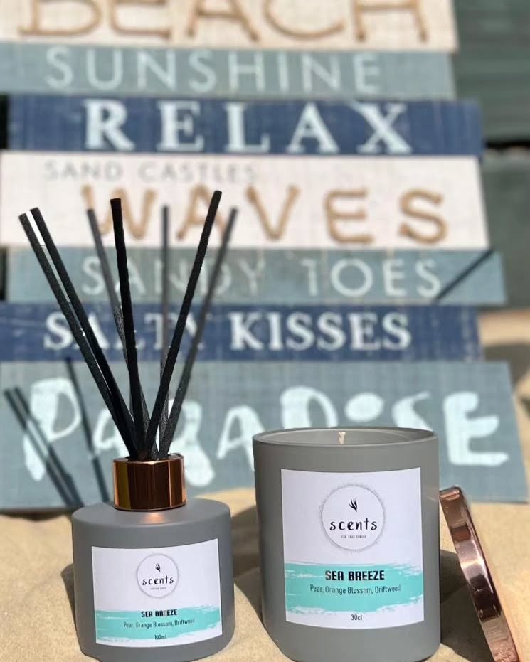 Just because the kids are back in school doesn't mean summer is over...light up our Sea Breeze fragranced candle and keep the holiday vibes alive!
www.scentsforyoursenses.co.uk