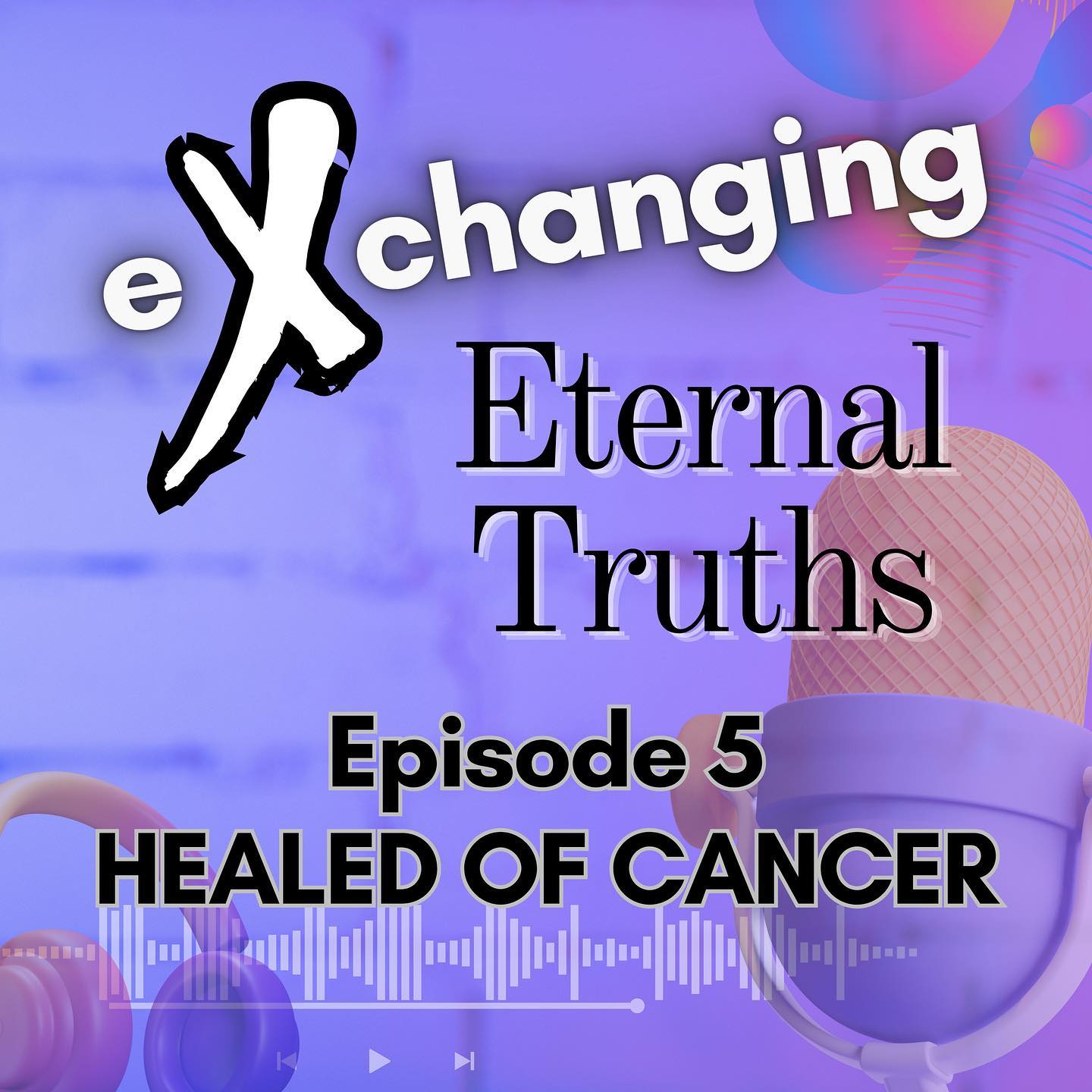 We’re already up to episode 5 of eXchanging Eternal Truths! Everyone should hear this powerful testimony of how God healed breast cancer! Praise Jesus! Find it wherever you listen to podcasts (Spotify, Apple, Google, Amazon, etc)! Give it (or any of the episodes) a listen, then make sure to like/follow and hit the notification bell to be alerted when episodes drop on Wednesdays!
