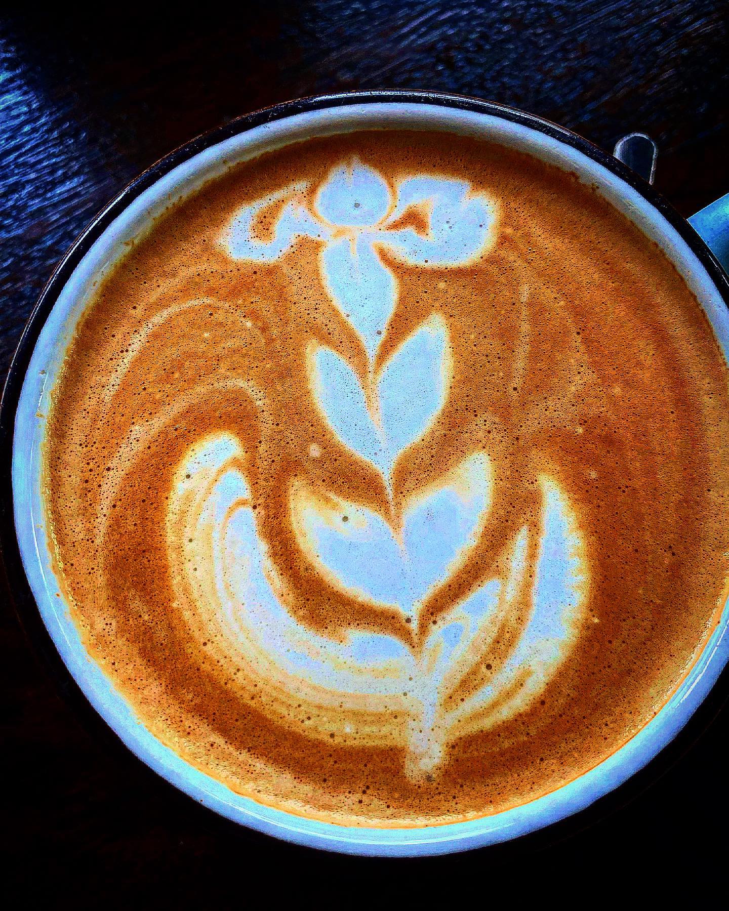 Morning coffee, feeling the art nouveau in the flavour and in the ❤️ waking a damp dank day. Pending Deadline. Coffee music could be the concentration focus tonic to imbibe. Voice for Food