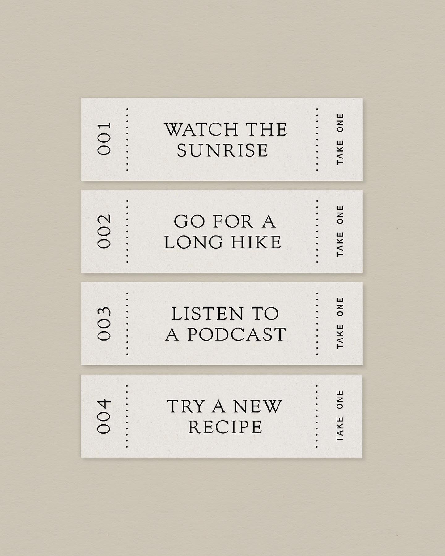 Take what you need… ✨