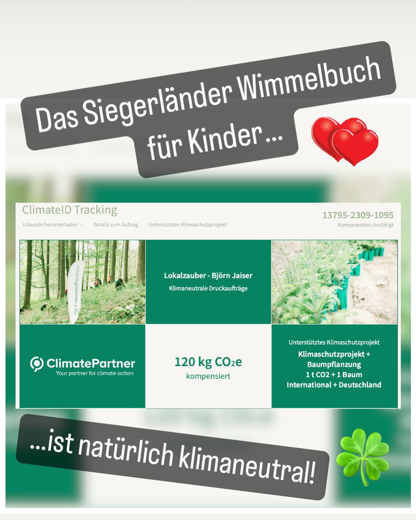 Siegen-Wittgenstein ‘mir wimmeln’ von www.lokalzauber.de wird Klimaneutral produziert! #kreuztal #burbachsiegerland #neunkirchen_siegerland #wilnsdorf #siegen #siegenwittgenstein #hilchenbach #netphen #badlaasphe #badberleburg #erndtebrück #freudenbergsiegerland #wimmelbuch #kinderbuch #lokalzauber #siegerland #mankelmuth #buchhandlung #klima #umwelt #kinder