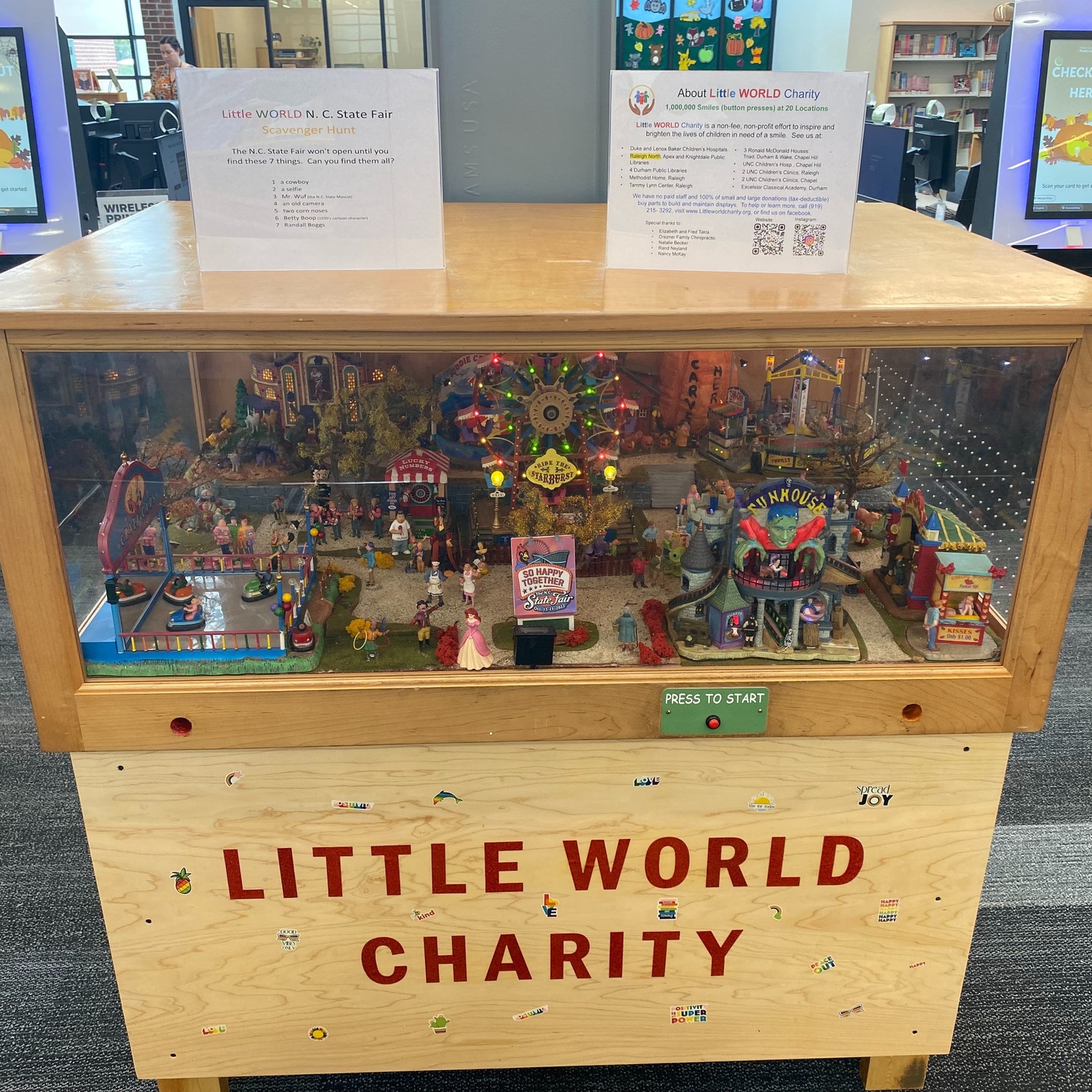 We keep growing! Yesterday we installed at our 20th location, our first library in Raleigh.