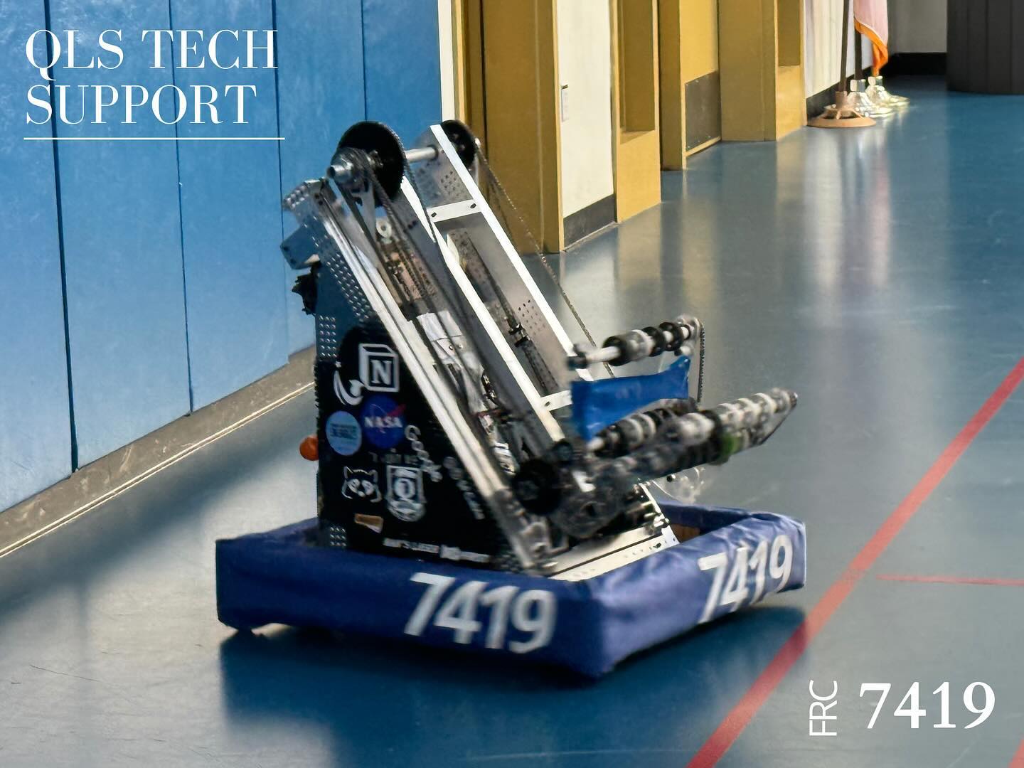 Thank you to QLS Robotics Team 7419 for demonstrating their robot at Tap into the Night!
If you want to learn more about their robot, projects, and upcoming robotics season, go to @7419tech