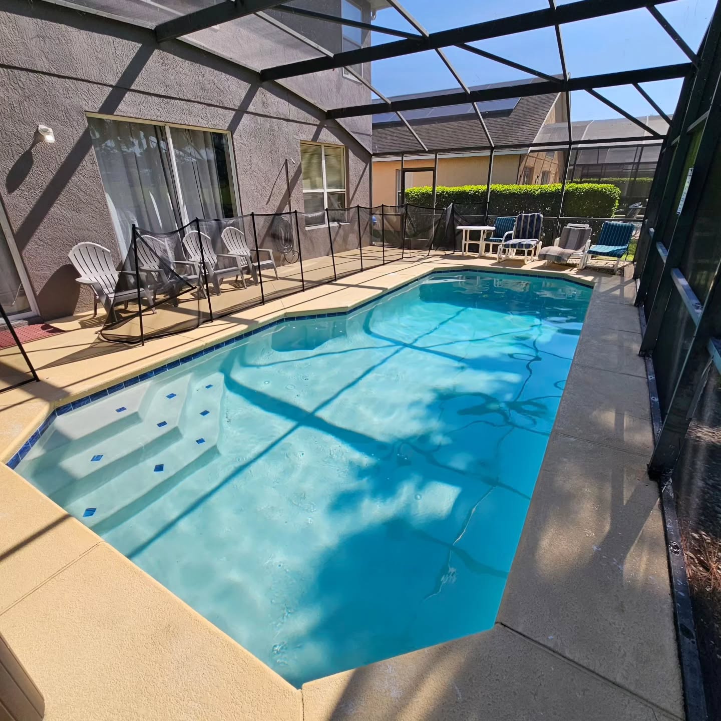 Resurface & Tile using PMM Marquis Bluestone & Key West Katamaran Tile.