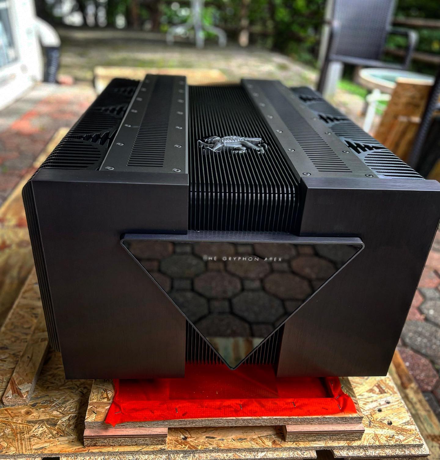 Installing this evil beast today. What a monster! @gryphonaudiodesigns