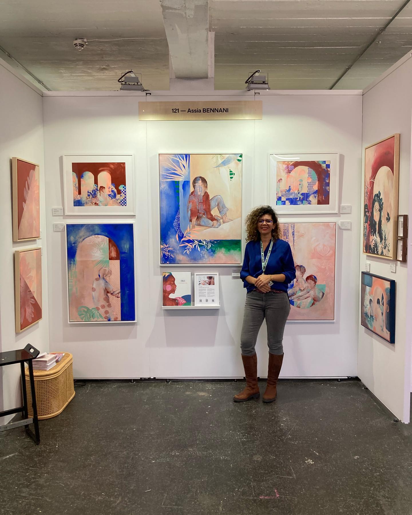 Come and say hi !
Stand 121
@theotherartfair / @saatchiart
The fair is now open and will run until sunday 15oct
Dm me if you need tickets 💙
At the Truman Brewery in Brick lane, London
OPENING NIGHT
THURS, 12 OCT: 5 – 10pm
GENERAL ENTRY
FRI, 13 OCT: 1 – 9pm
SAT, 14 OCT: 11 am – 7pm
SUN, 15 OCT: 11 am – 6 pm