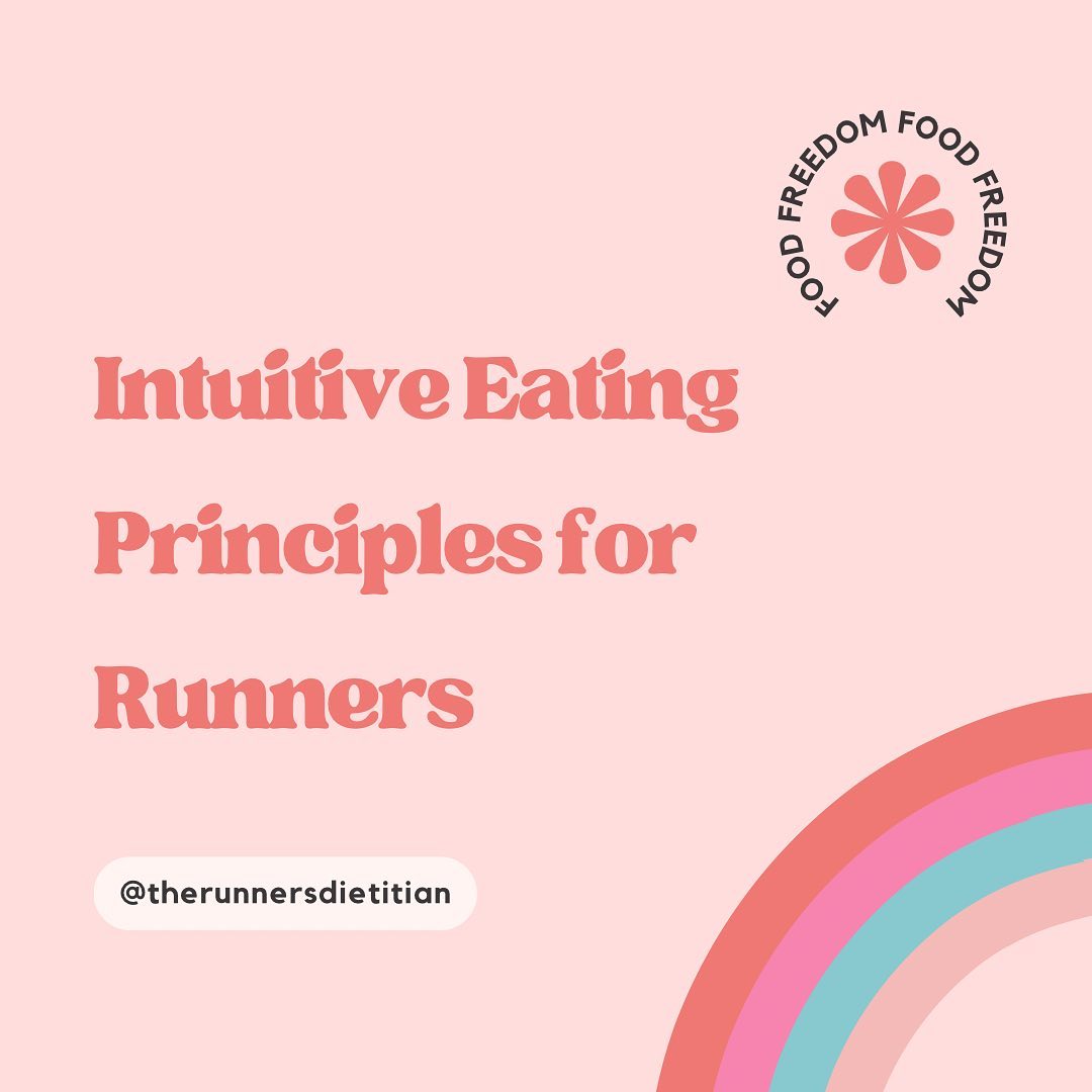 🏃♀️ Continuing our series on intuitive eating for runners with the 8th principle of Intuitive Eating over on the blog: Respect Your Body 🫶
Swipe through for some quick insights on how respecting your body and embracing body neutrality can benefit your running performance and your health and well-being.
Want the full scoop? Click the link in my bio to read the latest blog post or head to therunnersdietitian.com/blog and stay tuned, I've got something BIG coming that you won't want to miss 🎉
P.S. What do you guys think of this new color palette?! I am FEELING it 🔥🌈 💖 you’ll start to see all things Runner’s Dietitian getting new colors soon 🤩