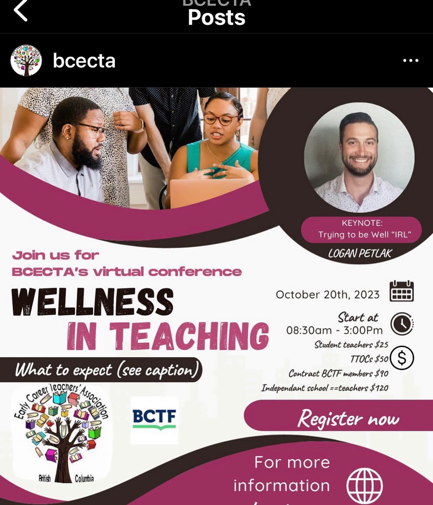 Thank you @bcecta for providing time at the Provincial Pro-D Day for both myself and @harmanspandher to present our books and discuss the importance of authentic voices in books about diversity.
#bipocauthors #canadianauthor #diversity #teachersfollowteachers #childrensbooksofinstagram