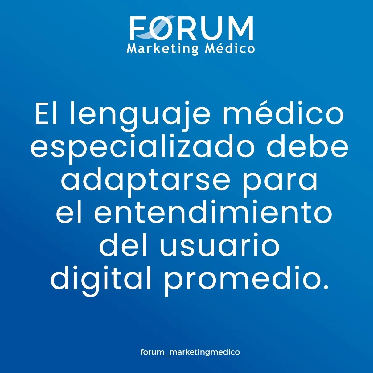 🤔Hemos visto publicidad con imágenes de gran calidad o con un gran presupuesto, sin embrago, lo que desean expresar no lo entiende la población general y es allí donde no se captan nuevos pacientes. 👨🏻⚕️