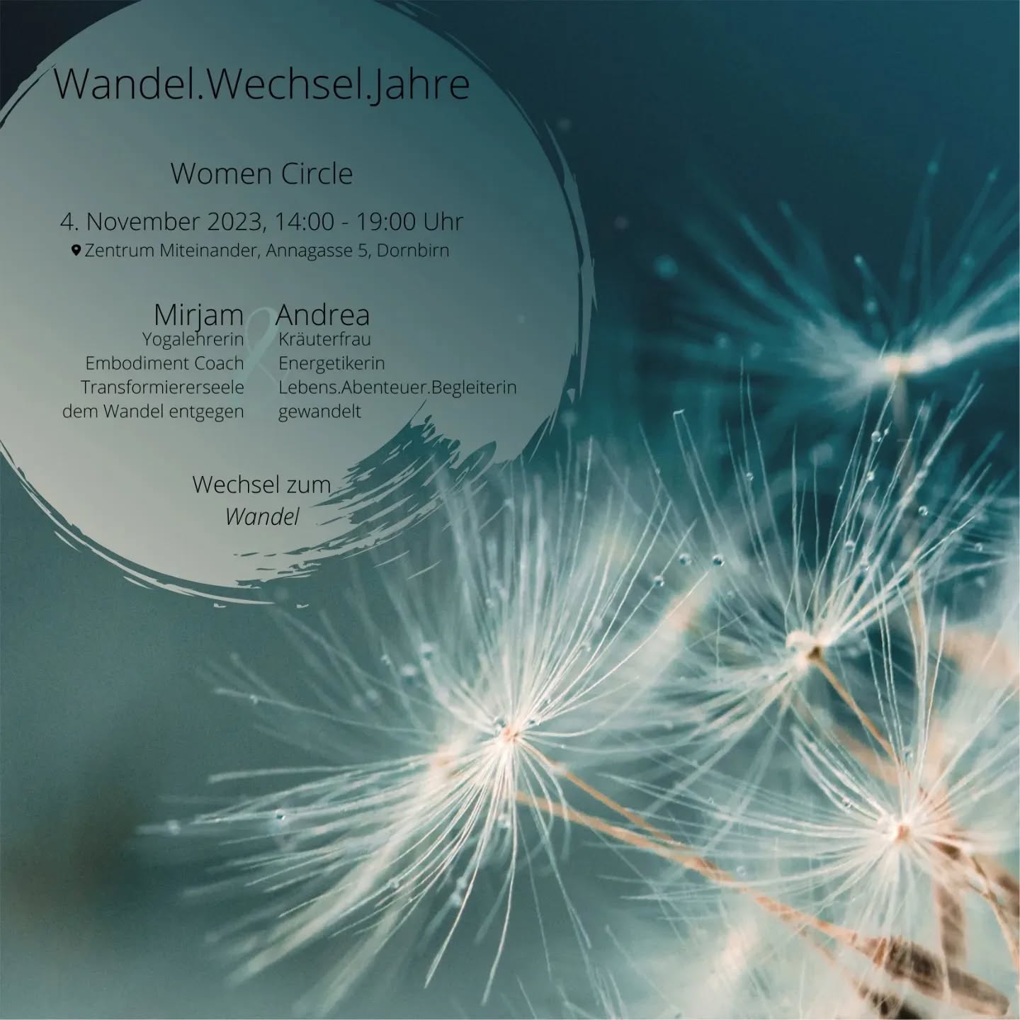 Letzter Workshop dieses Jahr!
Noch 3 Plätze frei - einer davon natürlich für dich 😁
Der Wechsel verwandelt uns Frauen. Grundlegend. Zu Einen verändert sich ein wesentliches Merkmal unserer Weiblichkeit: die Gebärfähigkeit. Zum Anderen kommen neue Bedürfnisse und Aufgaben in diese neue Lebensphase, sei es neue oder alte unerfüllte Interessen nachgehen, die eigene ganzheitliche Gesundheit in den Vordergrund stellen und mehr Zeit und Gedanken für sich selbst zu verwenden. Wir können diese Zeit zu einem neuen Höhepunkt unseres Lebens gestalten. Die Übergangszeit ist manchmal recht mühsam. Allerdings haben wir das alle schon einmal durchgemacht und überstanden: die Pubertät mit ihren Höhen und Tiefen, Hormoneskalationen und Unsicherheiten sind ebensolche Veränderungsanzeichen. Diese Übergangsphase müssen wir nicht allein überstehen (haben wir doch in der Pubertät auch nicht :0). Mit Informationen, wie was für mich funktionieren kann, wie das die anderen Frauen machen oder gemacht haben, mit Anregungen für die Selbstfürsorge – sei es aus dem Embodiment, dem Yoga, der Kräuterheilkunde – können wir einen neuen Zugang zum Altwerden schaffen, das einen neuen großen Raum der Entwicklung und des Eigen-Werdens ermöglicht.
Anmeldung & Fragen via DM, Mail, Whats App, Brieftaube o.Ä. 🕊️
📸❤️ @simonesphotostories