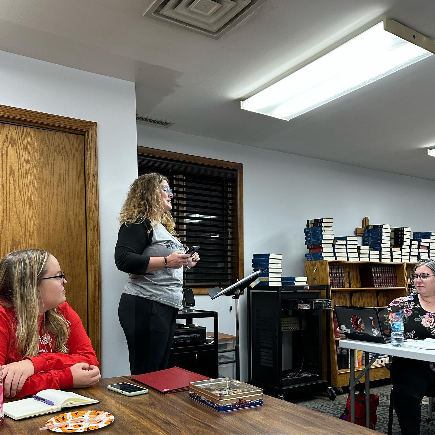 Can you guess what our Vice President Ritual Lauren is singing for our October meeting musicale? Wrong answers only… 🎃🎶