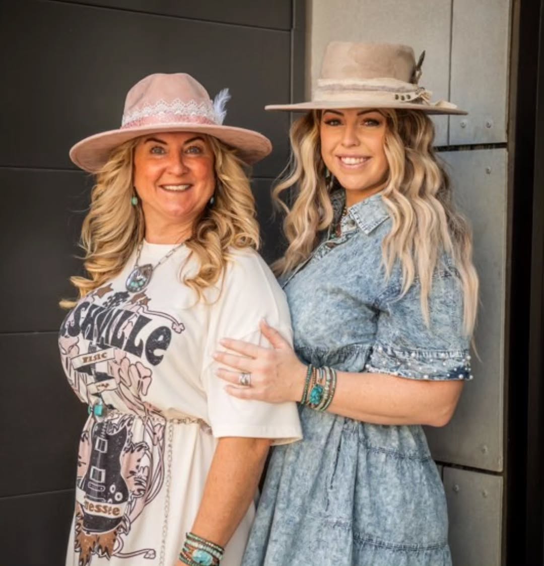 Shout out to this amazing mother and daughter team that started @southernbellehatco . Cherish and her mom Pam are so creative it makes sense that they have THE cutest hats around. Come check them out this Sunday 12-4!