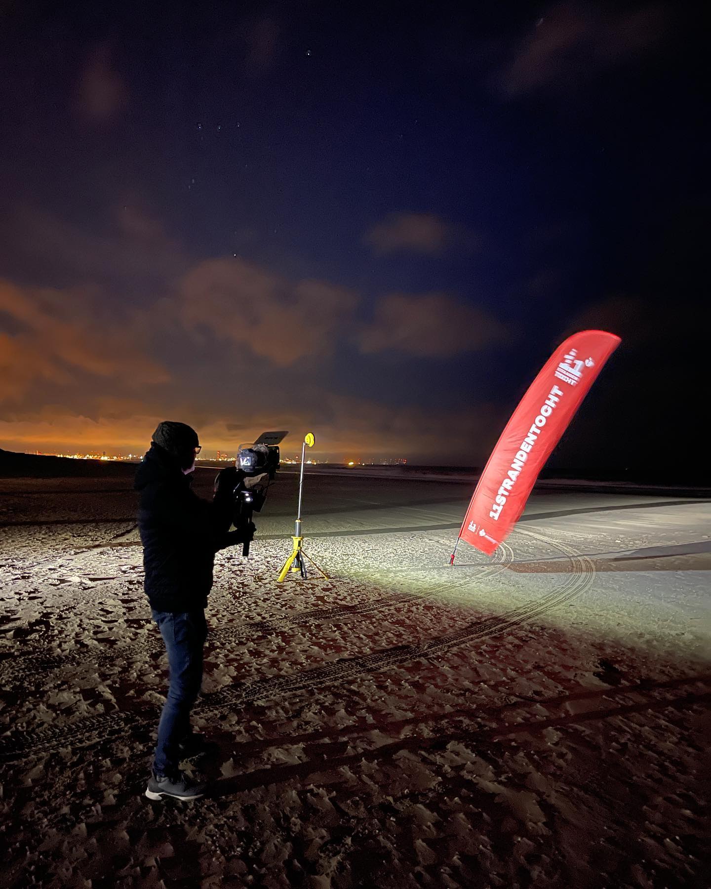 Vroeg uit de veren voor de Hartstichting #11strandenloop #videoproductie #11strandentocht