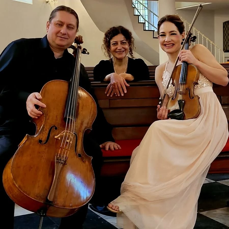 After amazing Trio concert with @mariannecilliers1 and @alina.amaras