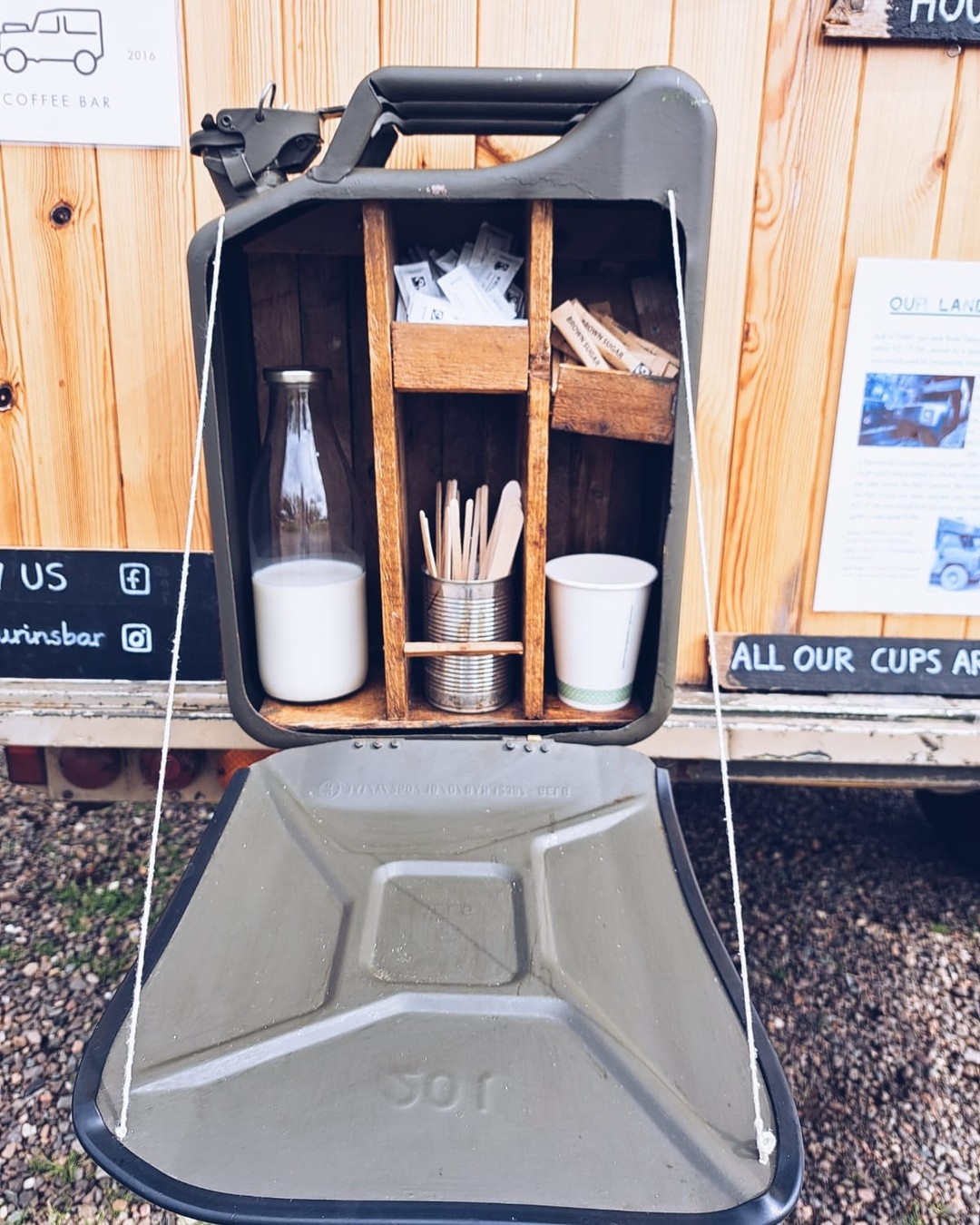 Is there a cooler Filling station than our's out there?
We don't think so. ๐
#coffee
#scotland
#landrover