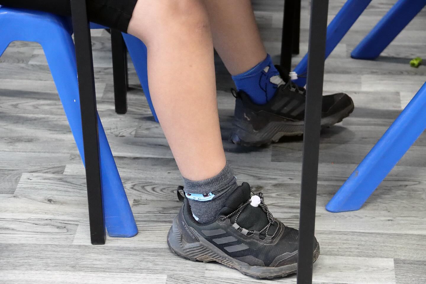 I’m wearing Odd Socks for #OddSocksDay to mark the start of #AntiBullyingWeek. Join me, @ABAonline and @andyoddsock by posting a picture in your odd socks!